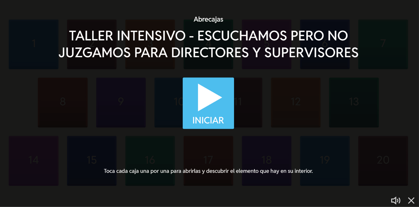 3 Juegos Interactivos Taller Intensivo Directores Enero 2025