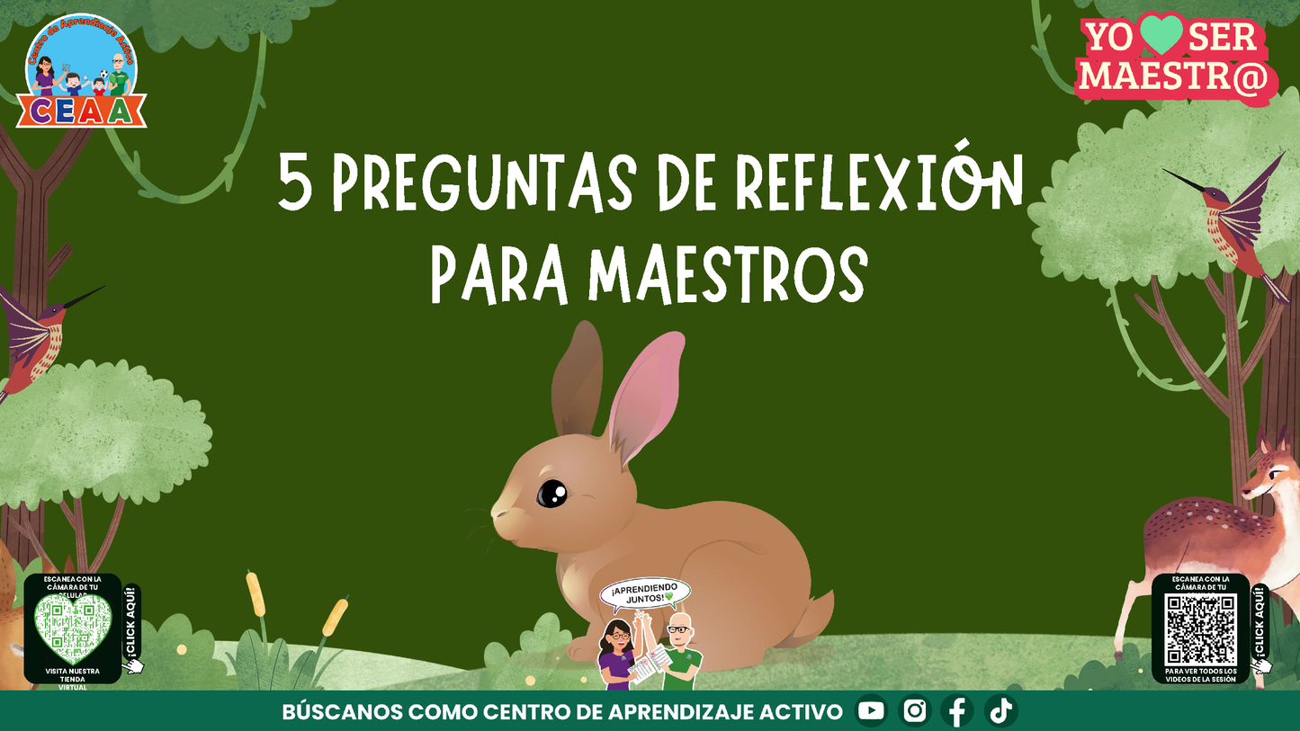 Historias para Maestros - CLAUDIA, LA MAESTRA CONEJO QUE ENSEÑÓ A VER CON EL CORAZÓN (Editable en PowerPoint)