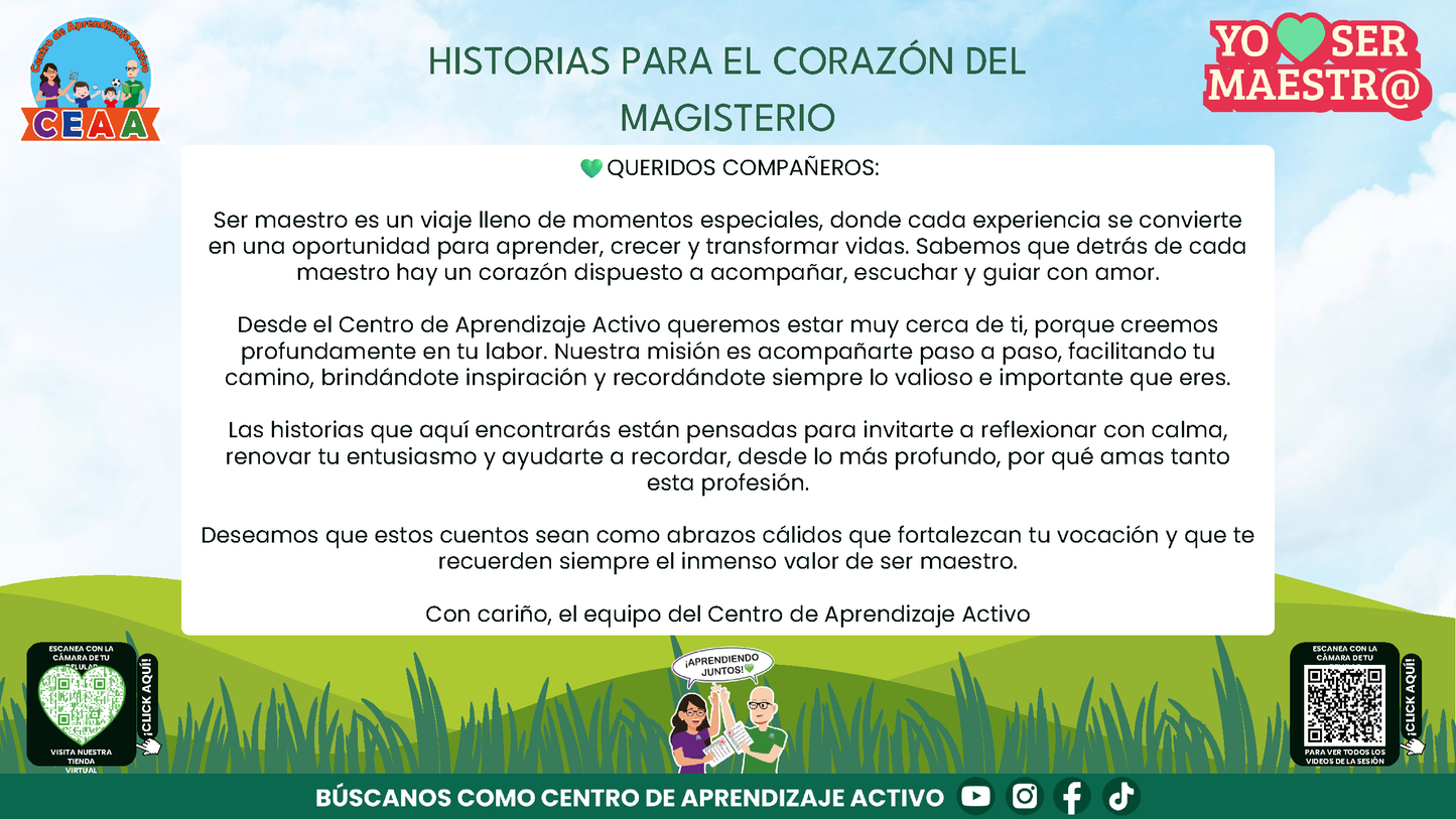 Historias para Maestros - ESMERALDA, LA HORMIGA QUE APRENDIÓ A ESCUCHAR (Editable en PowerPoint)