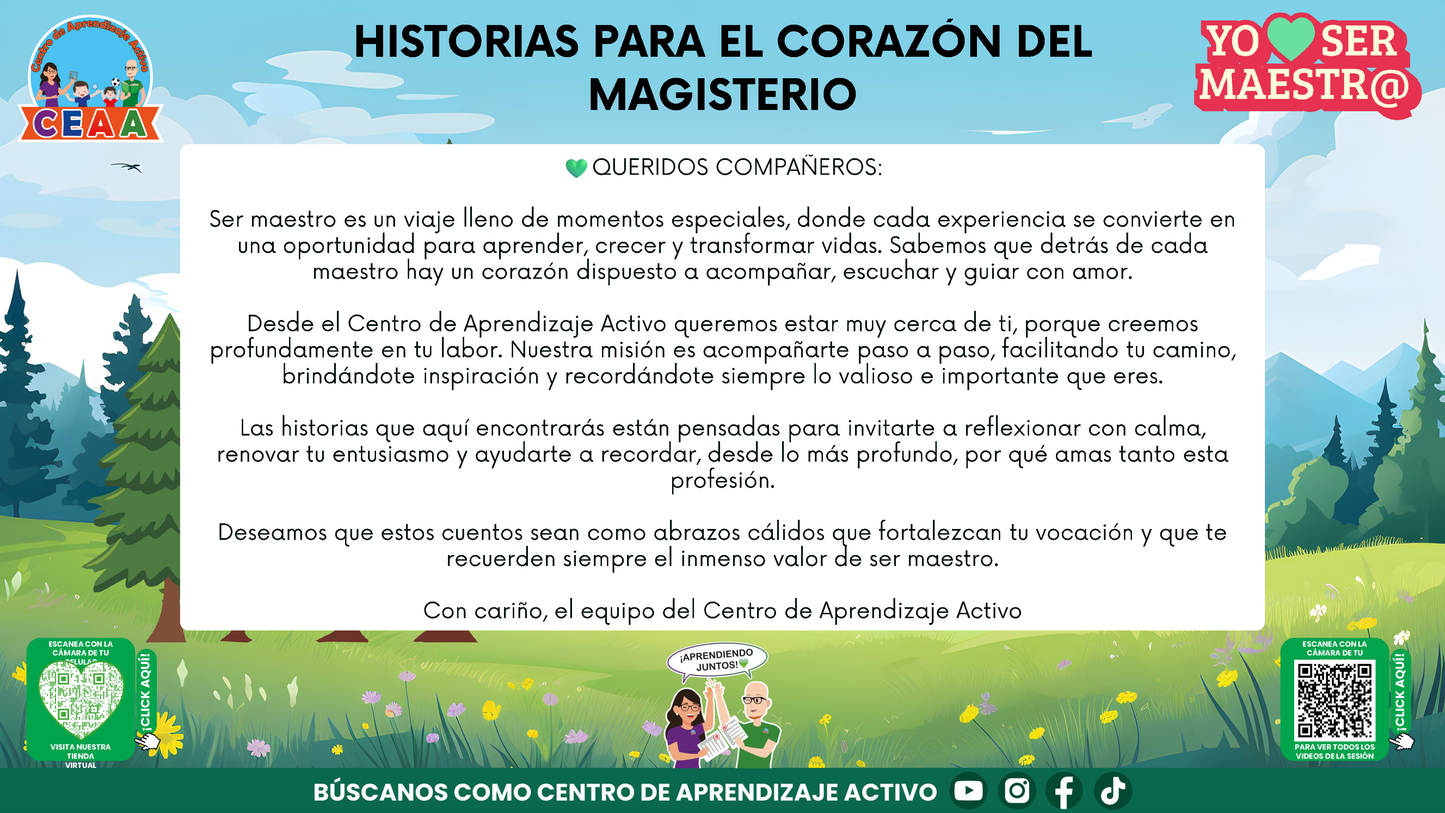 Historias para Maestros - EL ROBLE Y LOS COLIBRÍES (Editable en PowerPoint)