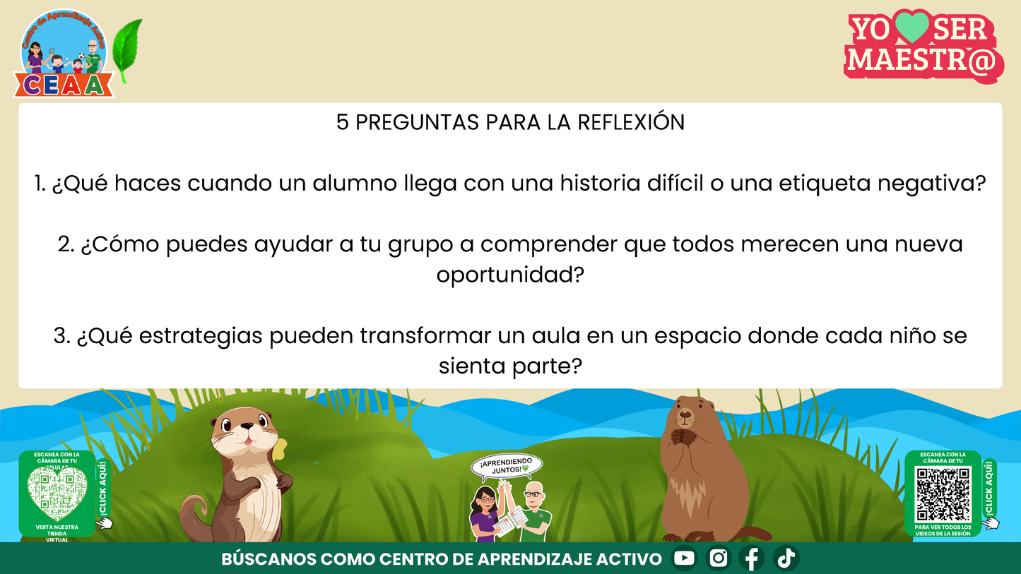 Historias para Maestros - MANUEL, EL PEQUEÑO CASTOR PROBLEMA (Editable en PowerPoint)