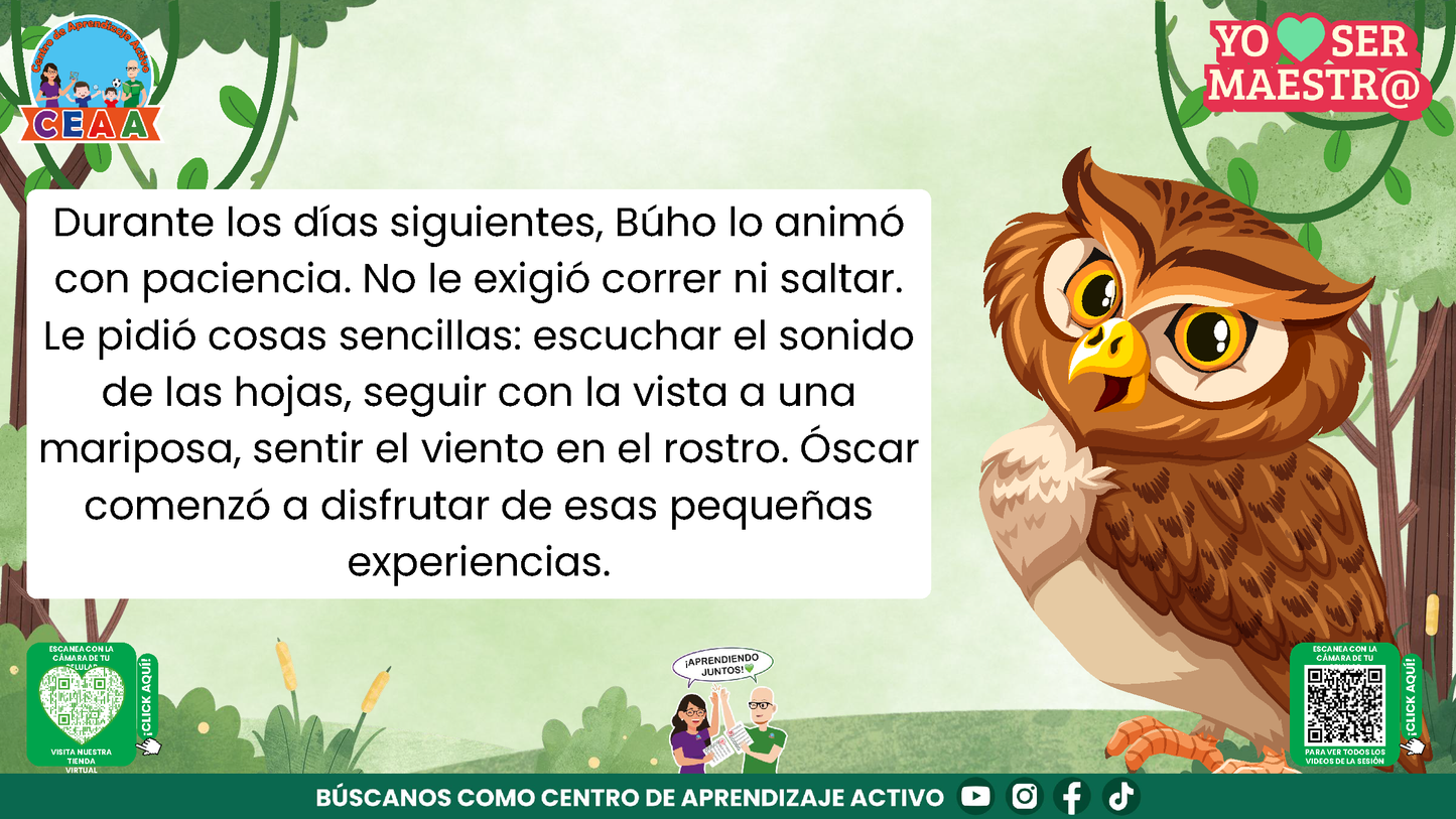 Historias para Maestros - EL VENADITO QUE APRENDIÓ A CONFIAR (Editable en PowerPoint)
