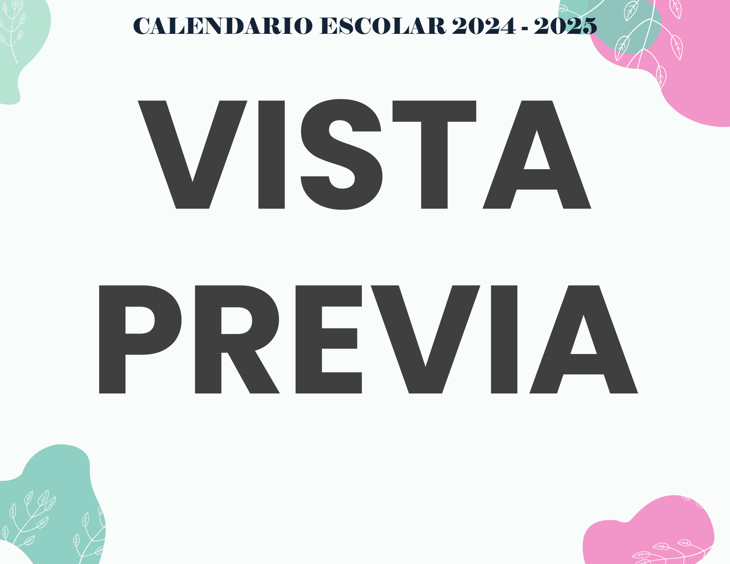 Agenda Flores MAESTRO Secundaria Ciclo Escolar 2024 - 2025