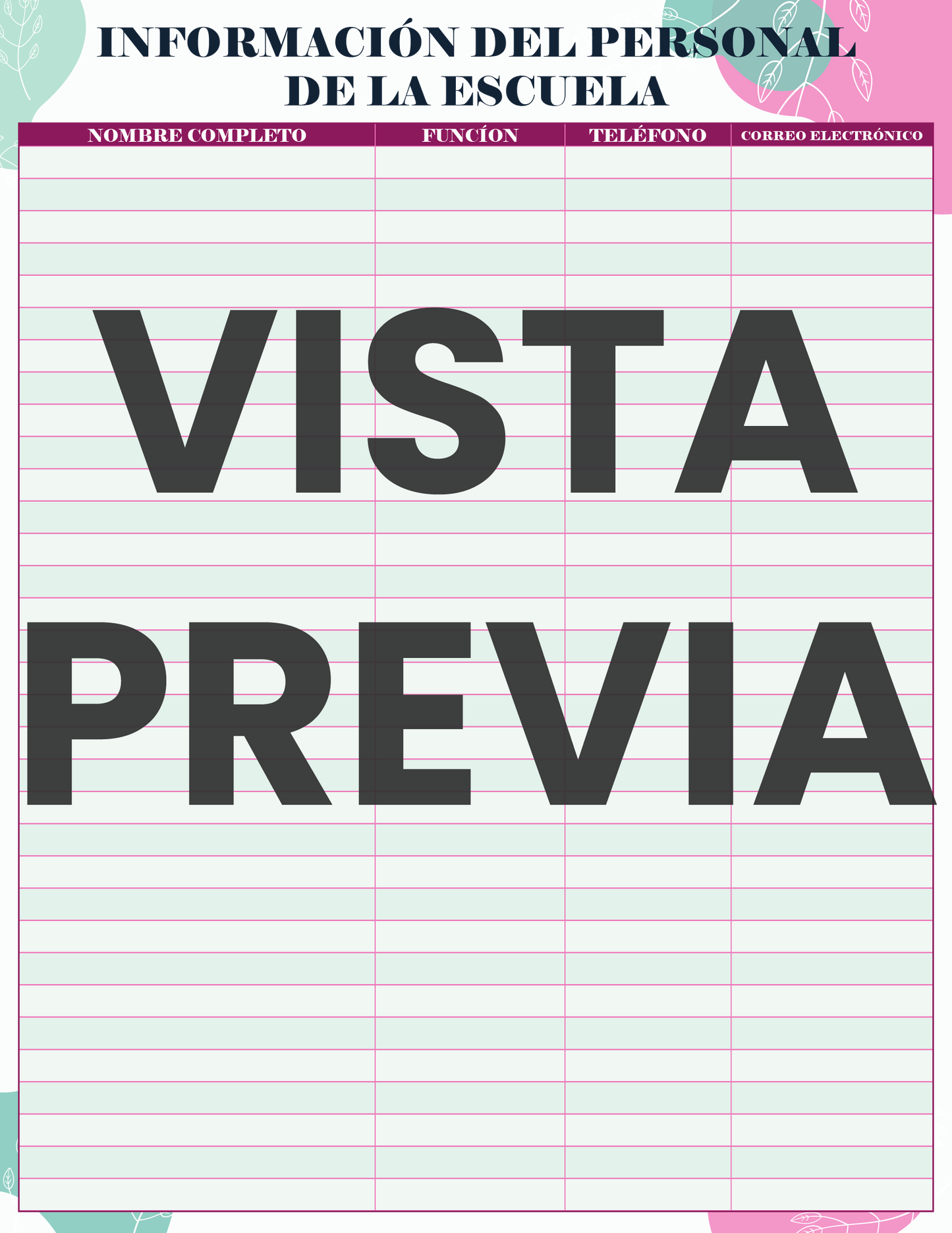 Agenda Flores MAESTRO Secundaria Ciclo Escolar 2024 - 2025