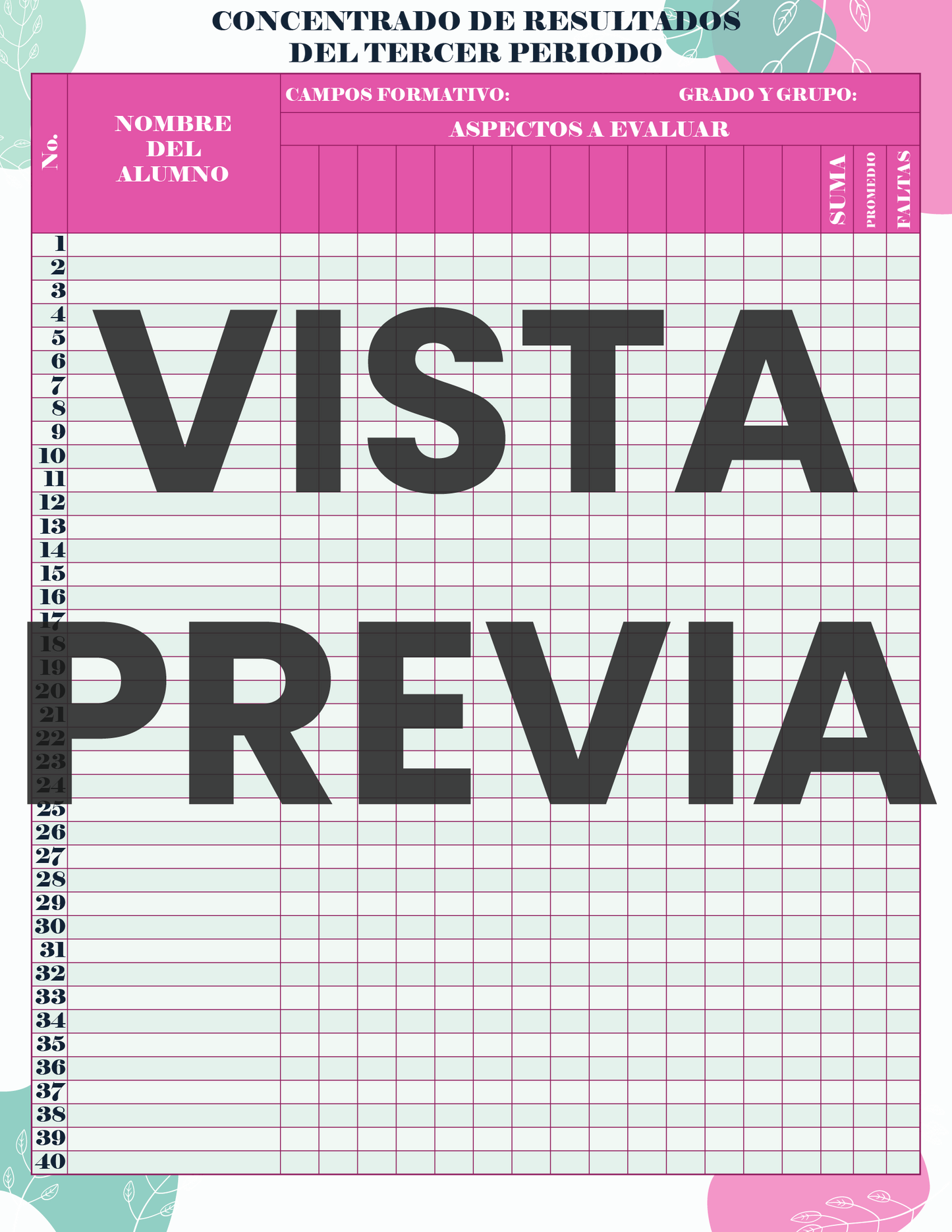 Agenda Flores MAESTRO Secundaria Ciclo Escolar 2024 - 2025