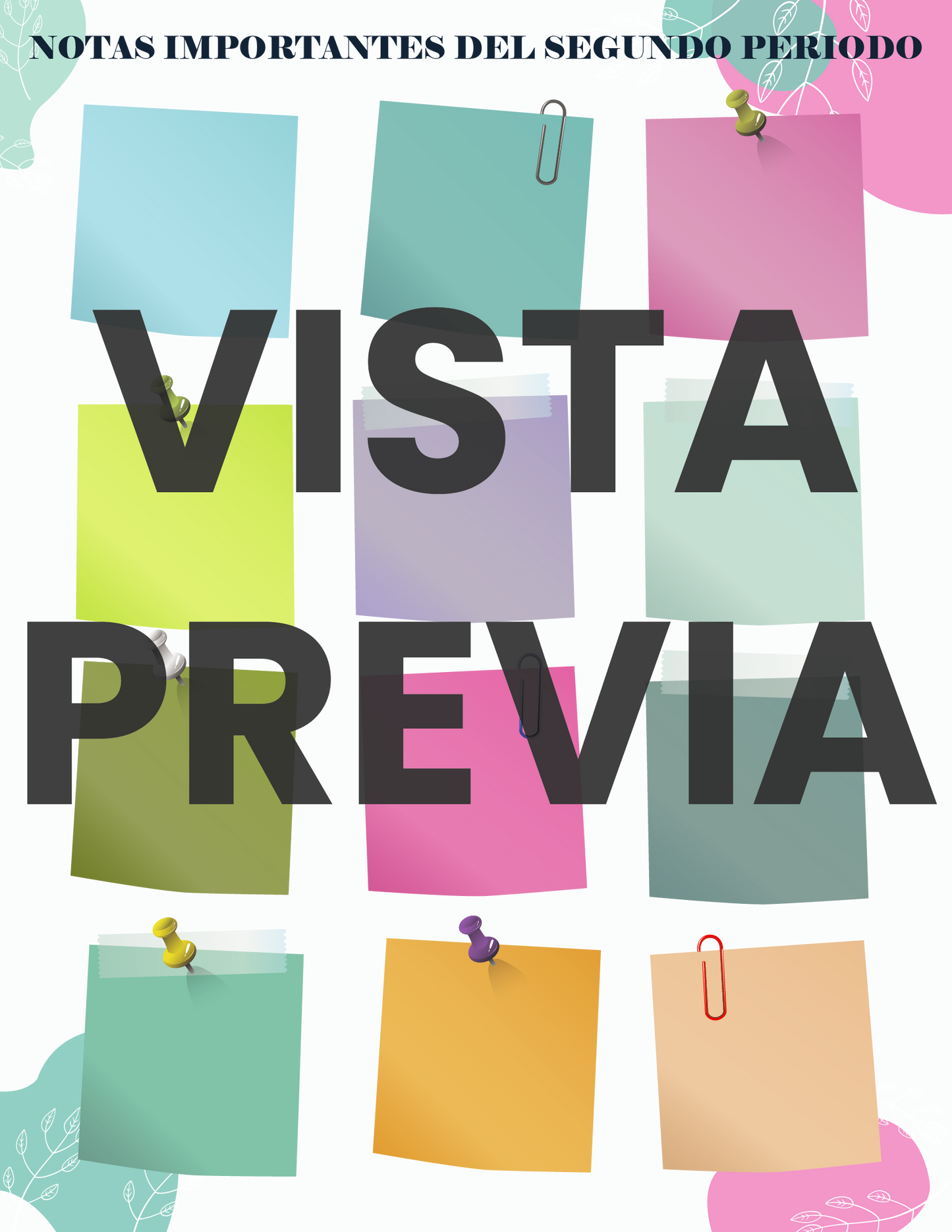 Agenda Flores MAESTRO Secundaria Ciclo Escolar 2024 - 2025
