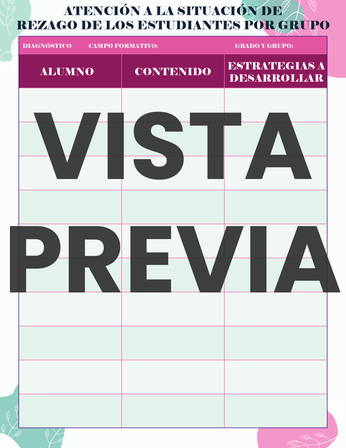 Agenda Flores MAESTRO Secundaria Ciclo Escolar 2024 - 2025