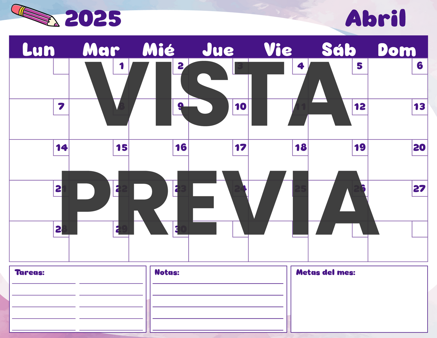 Agenda Colorida DIRECTOR Primaria Ciclo Escolar 2024 - 2025