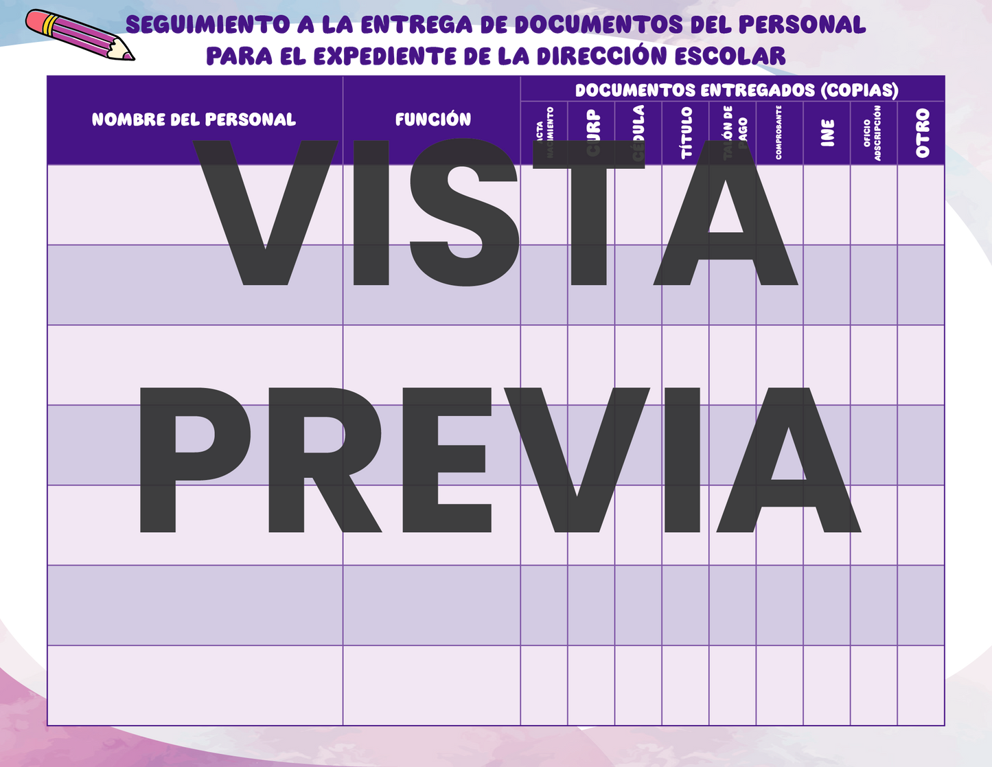 Agenda Colorida DIRECTOR Primaria Ciclo Escolar 2024 - 2025
