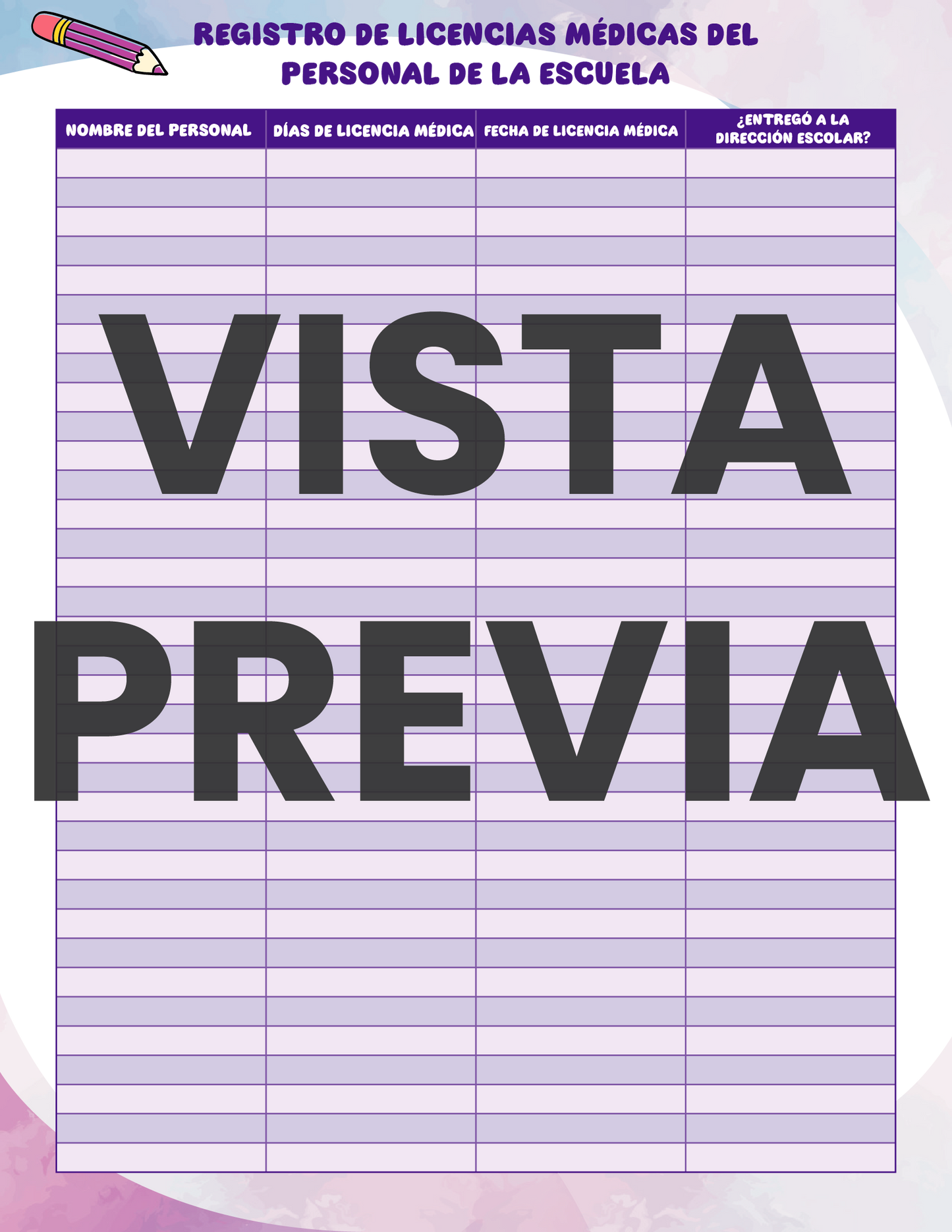 Agenda Colorida DIRECTOR Primaria Ciclo Escolar 2024 - 2025