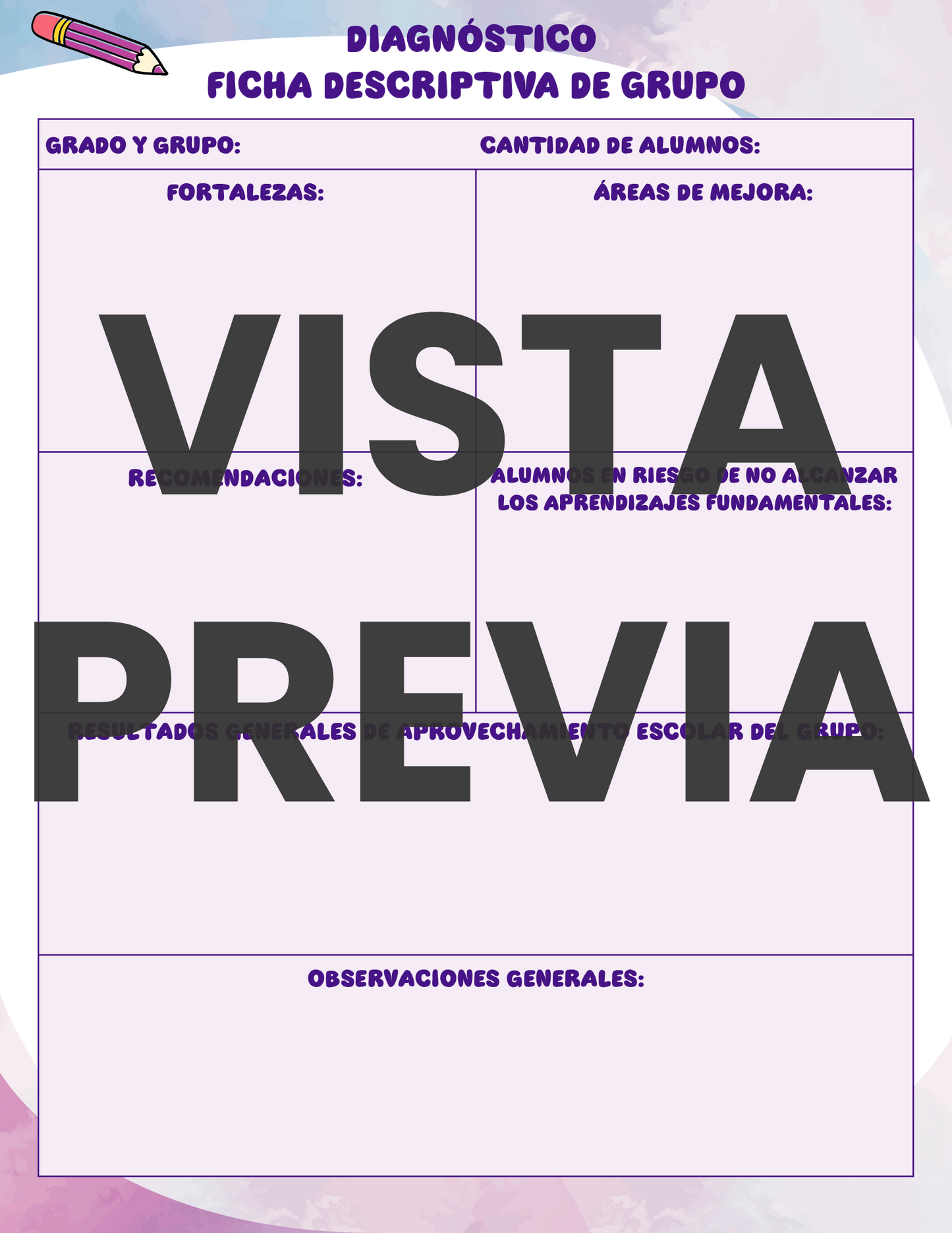 Agenda Colorida DIRECTOR Primaria Ciclo Escolar 2024 - 2025