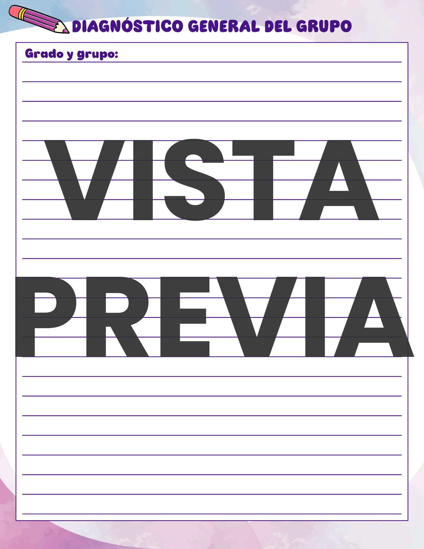 Agenda Colorida DIRECTOR Primaria Ciclo Escolar 2024 - 2025
