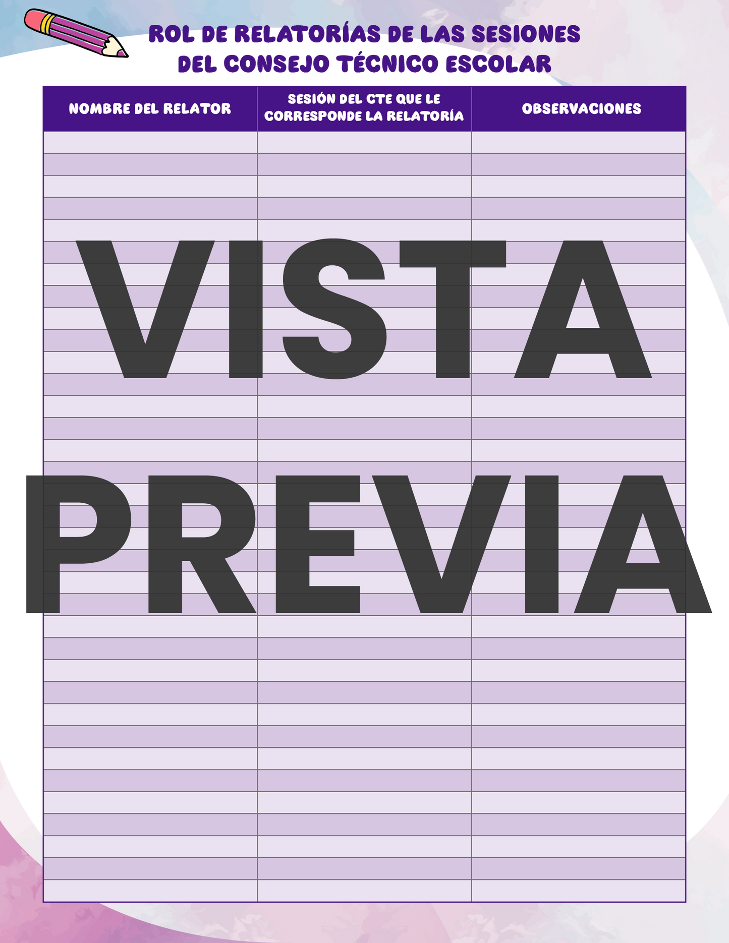 Agenda Colorida DIRECTOR Primaria Ciclo Escolar 2024 - 2025