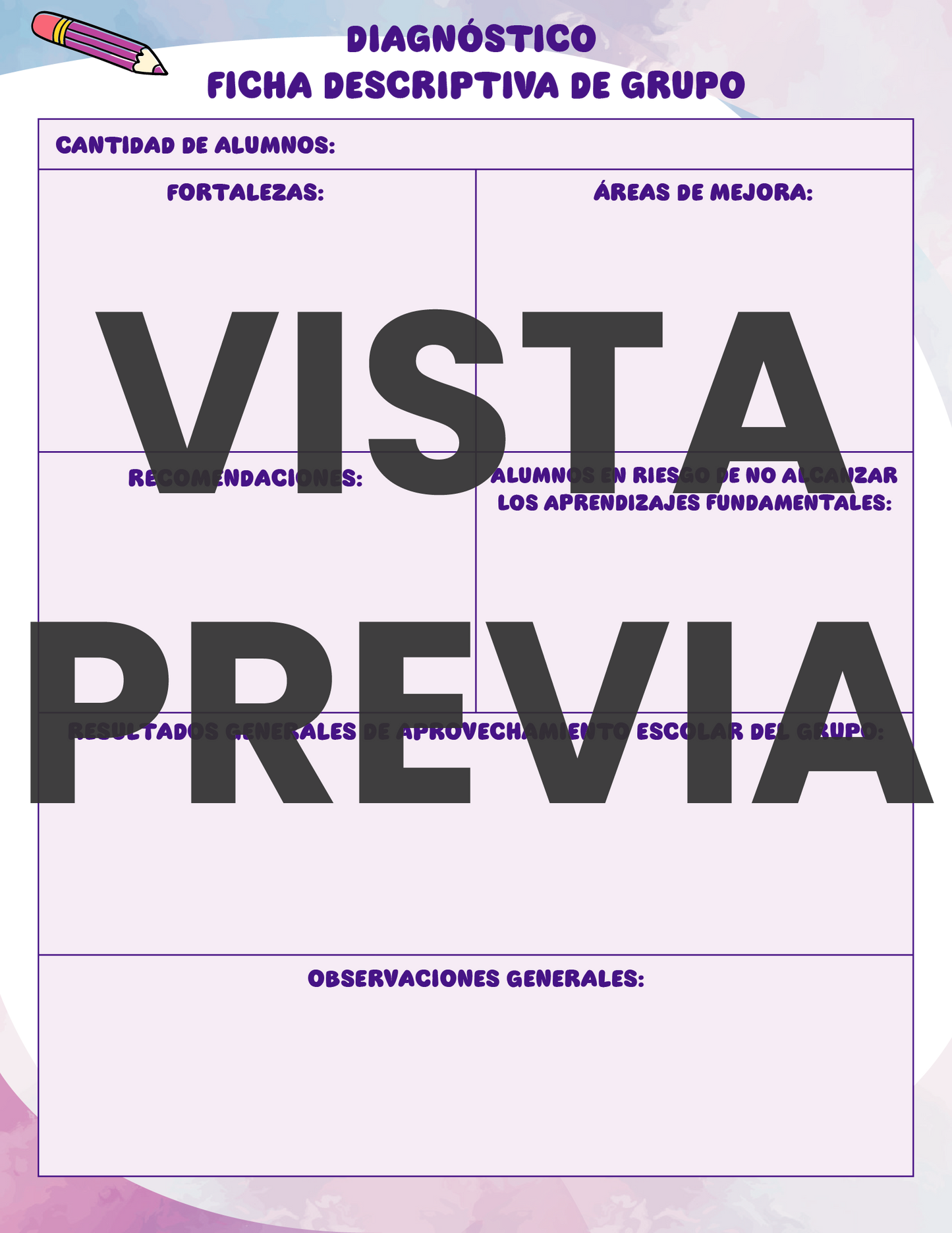 Agenda Colorida MAESTRO Primaria Ciclo Escolar 2024 - 2025