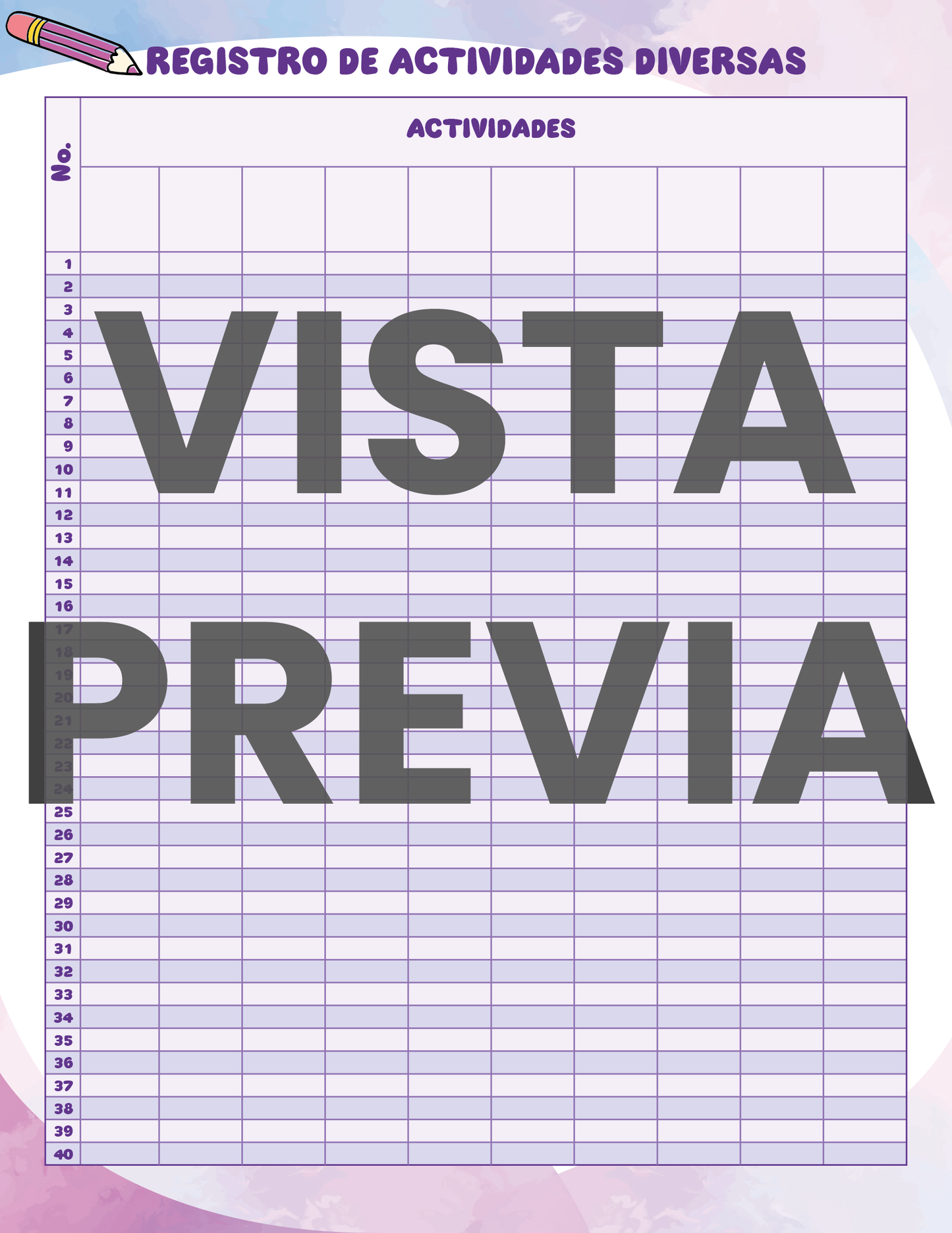 Agenda Colorida SUPERVISOR Primaria Ciclo Escolar 2024 - 2025
