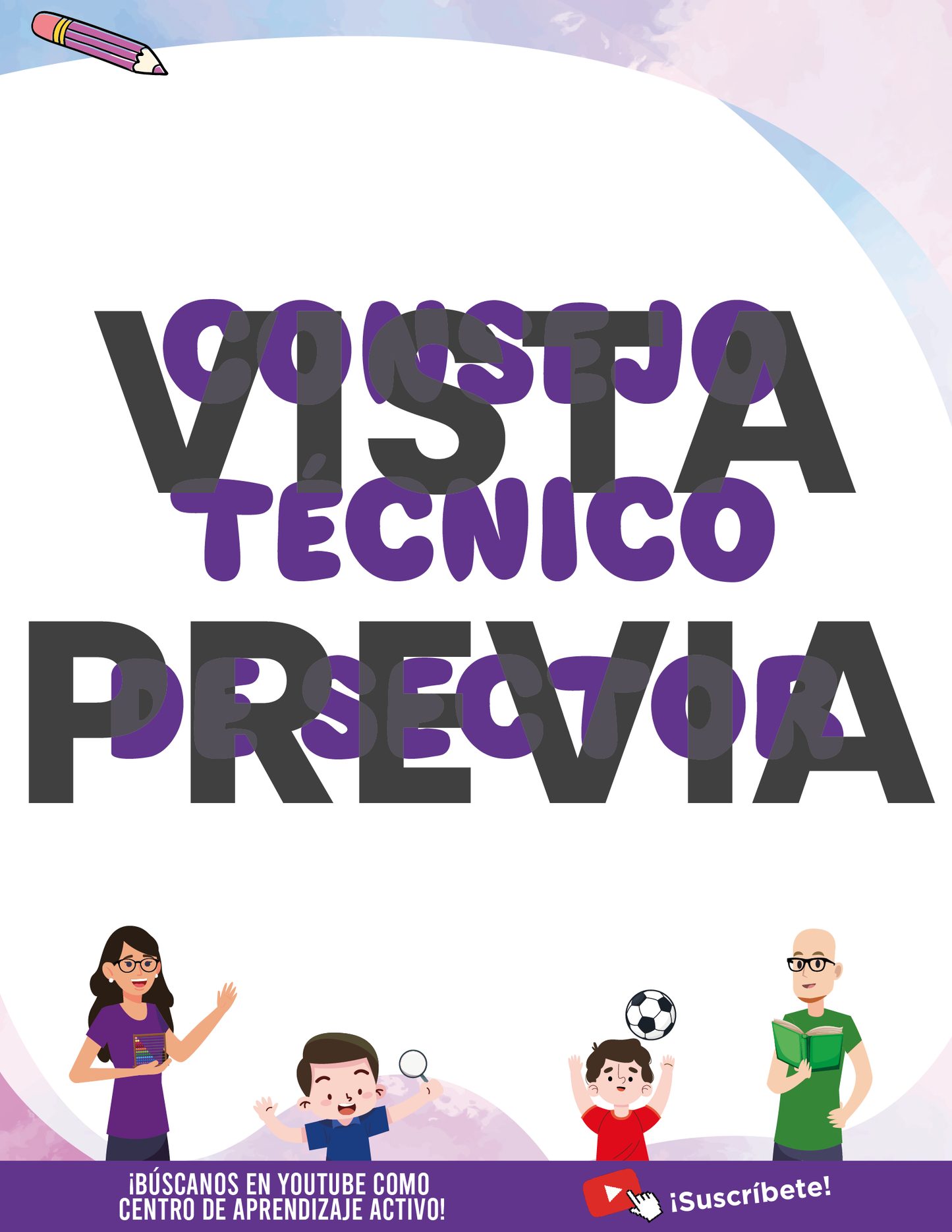 Agenda Colorida SUPERVISOR Primaria Ciclo Escolar 2024 - 2025