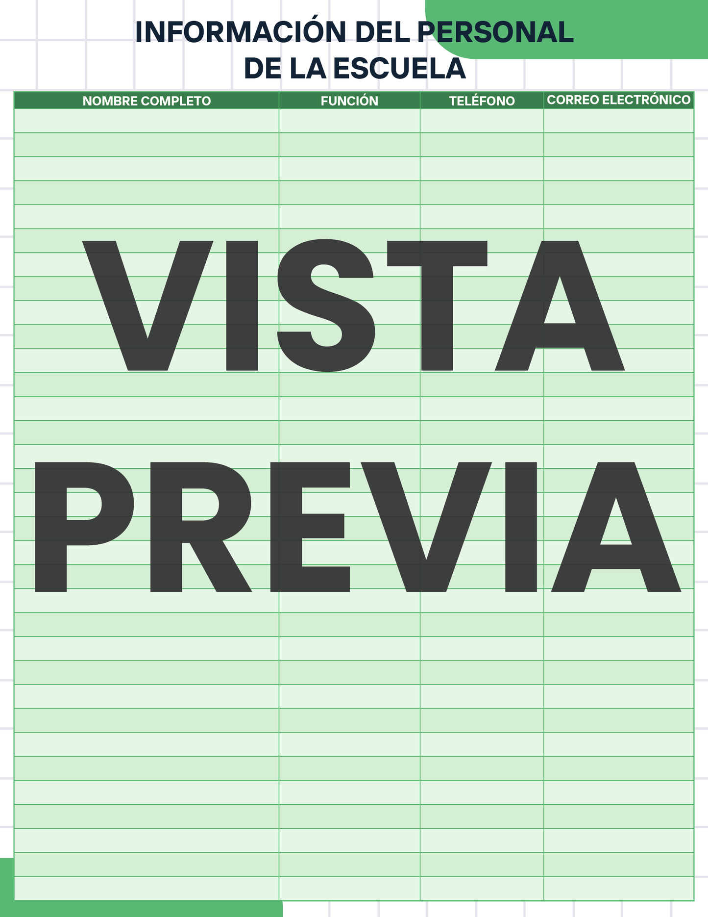 Agenda Cuadros DIRECTOR Preescolar Ciclo Escolar 2024 - 2025