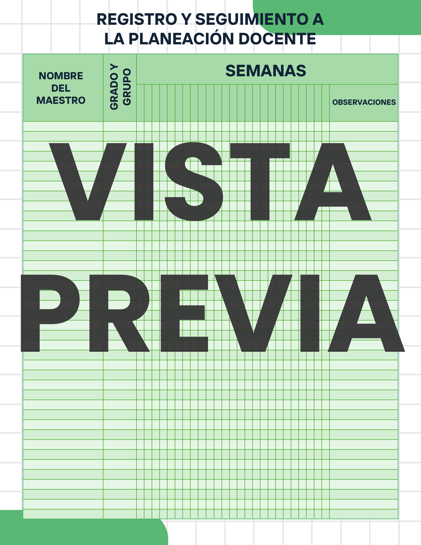 Agenda Cuadros DIRECTOR Preescolar Ciclo Escolar 2024 - 2025