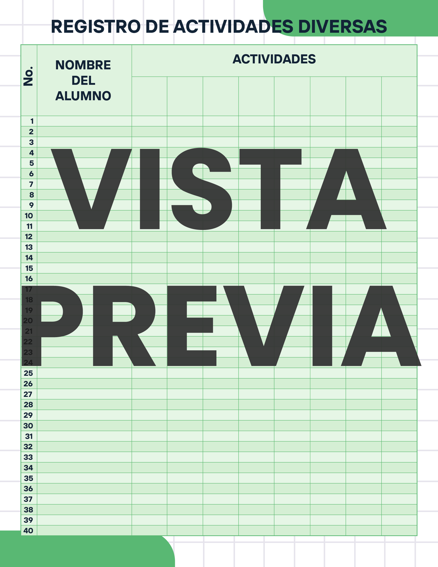 Agenda Cuadros DIRECTOR Preescolar Ciclo Escolar 2024 - 2025