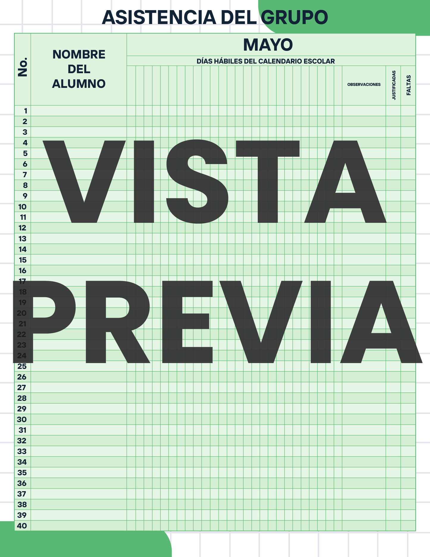 Agenda Cuadros MAESTRO Preescolar Ciclo Escolar 2024 - 2025