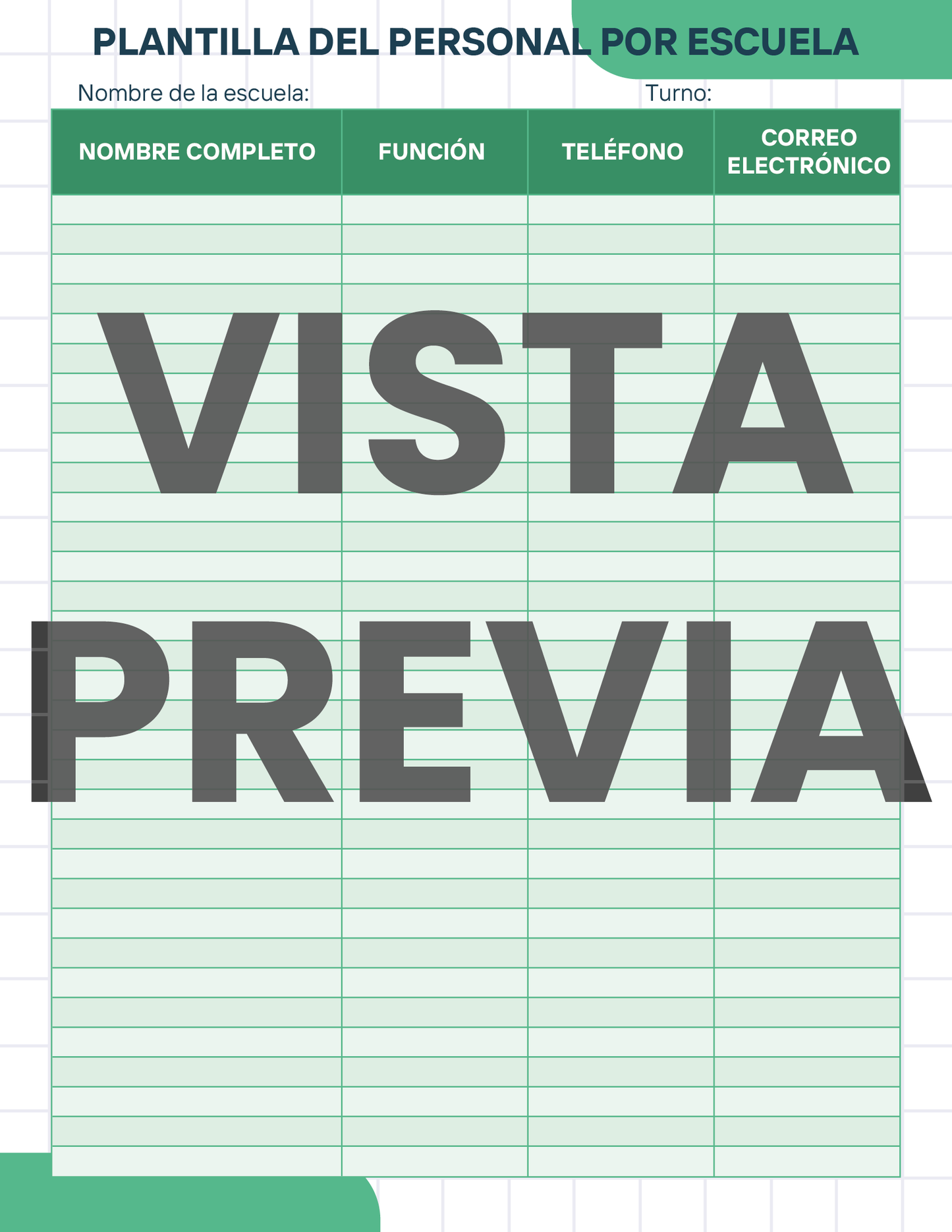 Agenda Cuadros SUPERVISOR Preescolar Ciclo Escolar 2024 - 2025