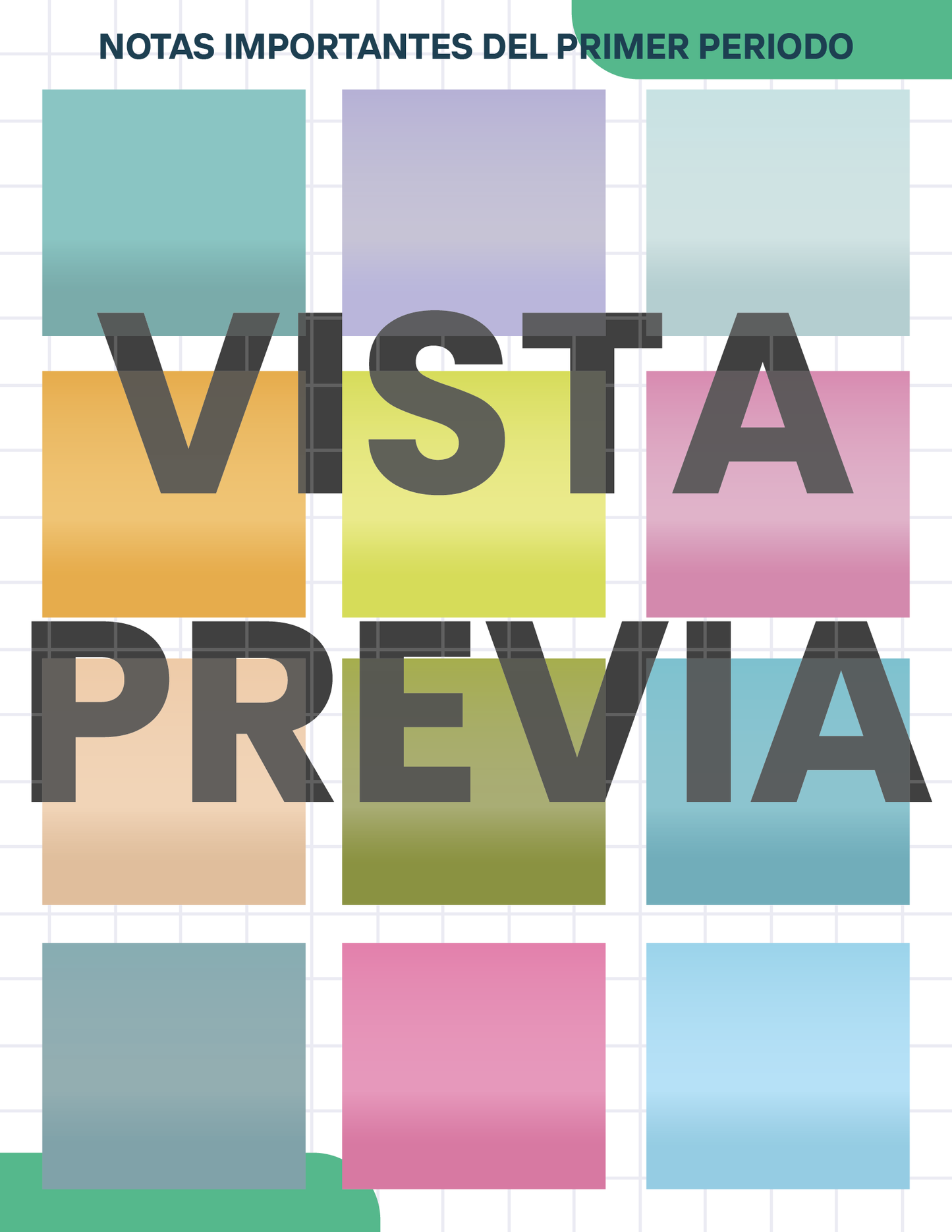 Agenda Cuadros SUPERVISOR Preescolar Ciclo Escolar 2024 - 2025