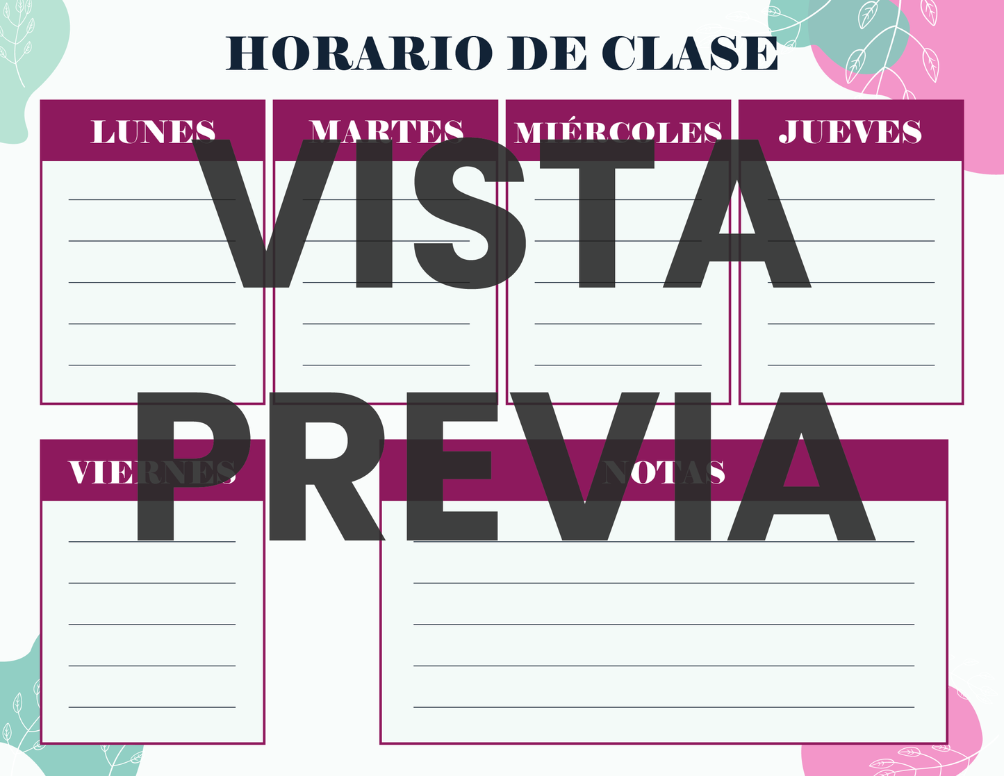 Agenda Flores MAESTRO Preescolar Ciclo Escolar 2024 - 2025