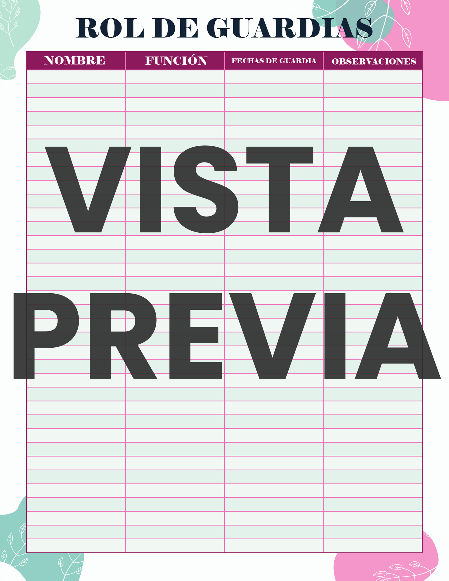 Agenda Flores MAESTRO Preescolar Ciclo Escolar 2024 - 2025