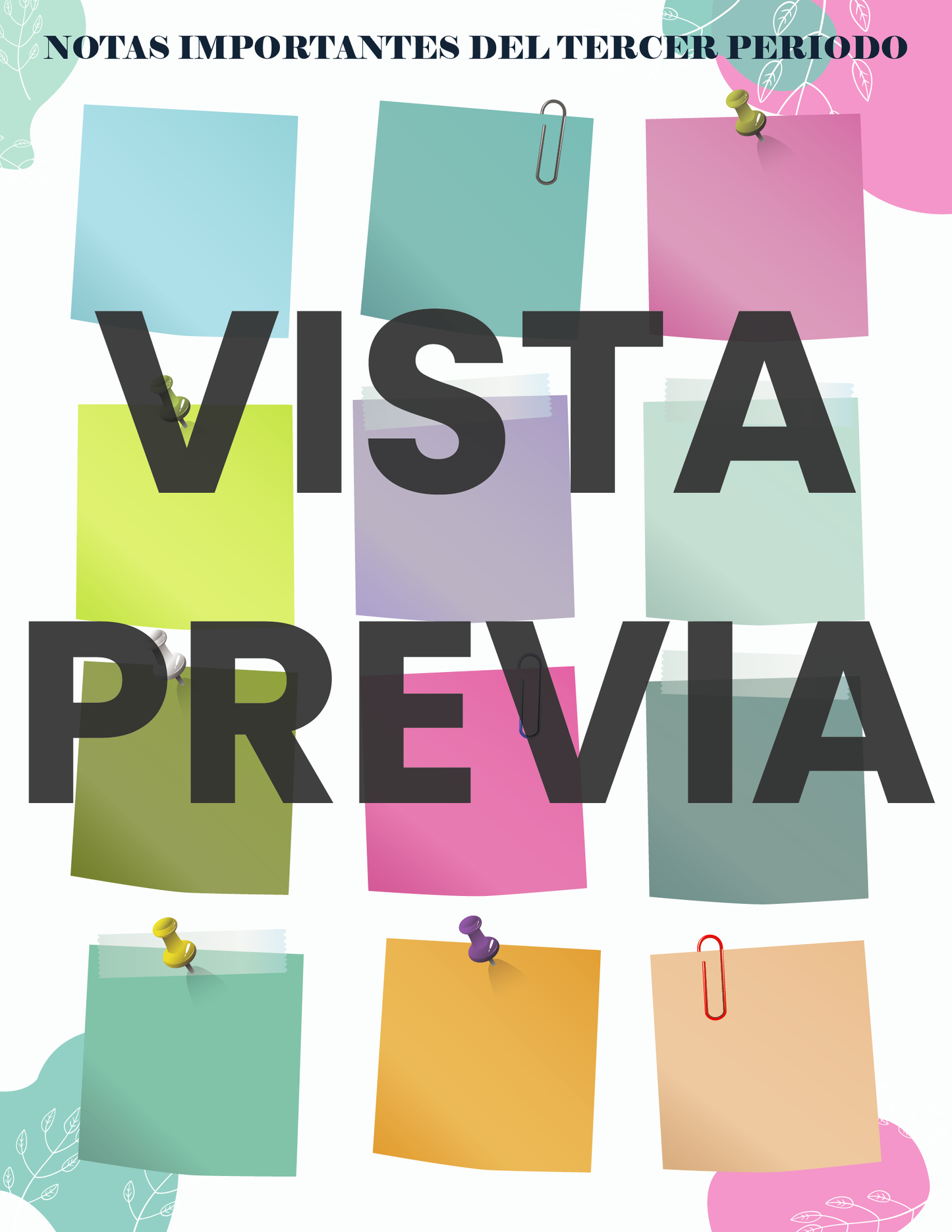 Agenda Flores MAESTRO Preescolar Ciclo Escolar 2024 - 2025