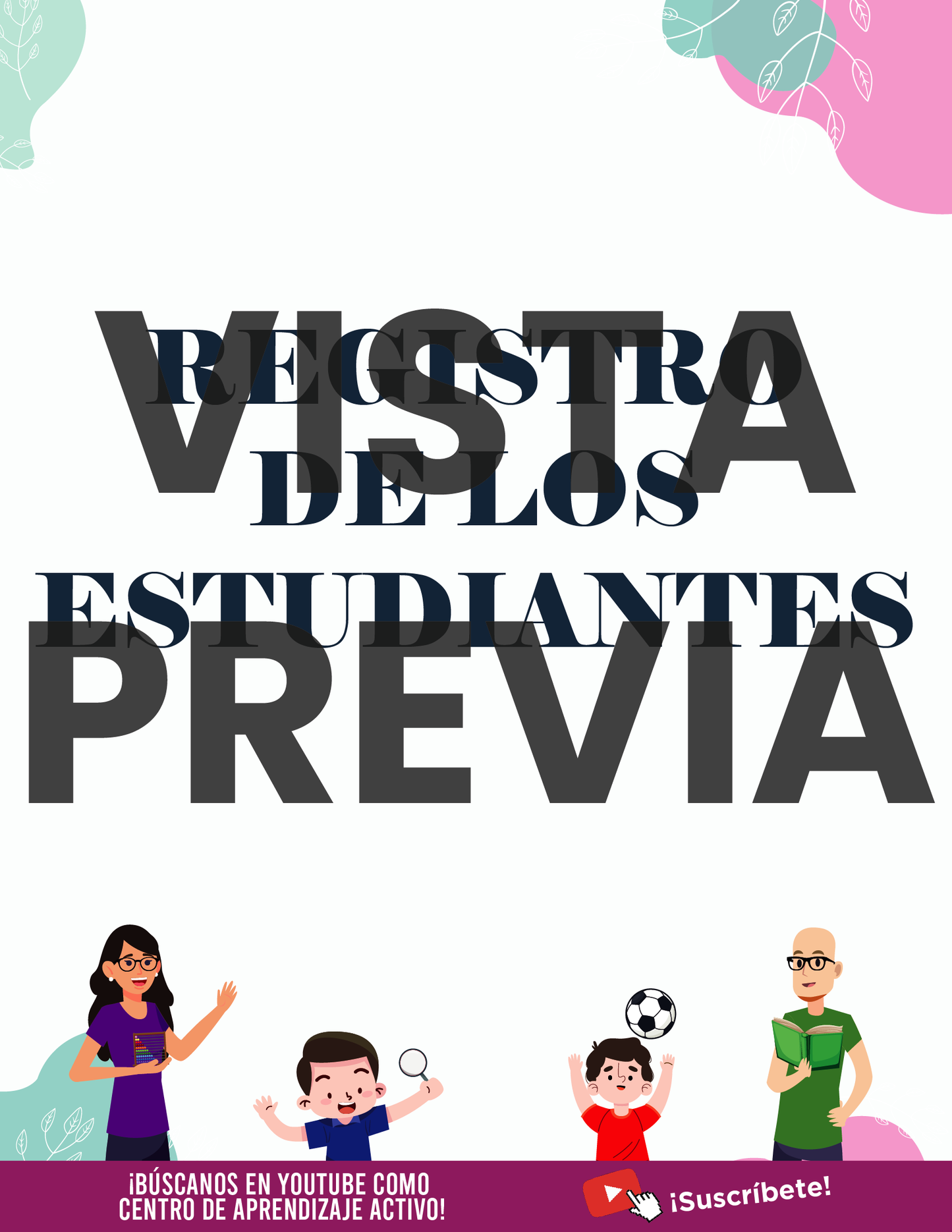 Agenda Flores MAESTRO Preescolar Ciclo Escolar 2024 - 2025