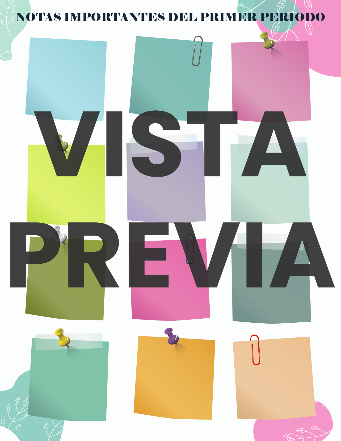 Agenda Flores MAESTRO Preescolar Ciclo Escolar 2024 - 2025