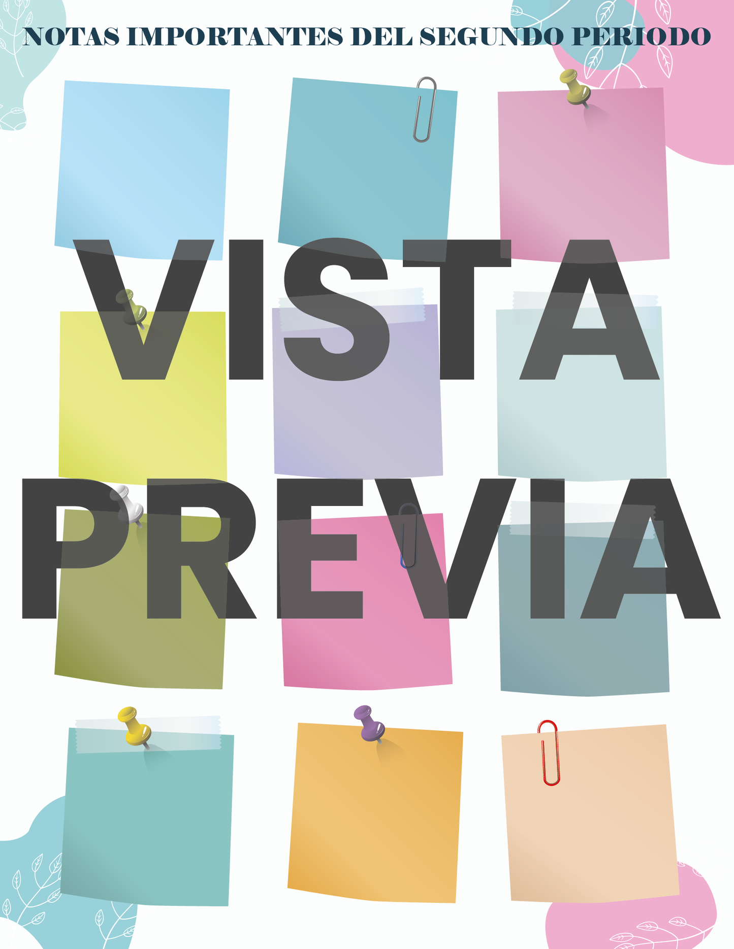 Agenda Flores SUPERVISOR Preescolar Ciclo Escolar 2024 - 2025
