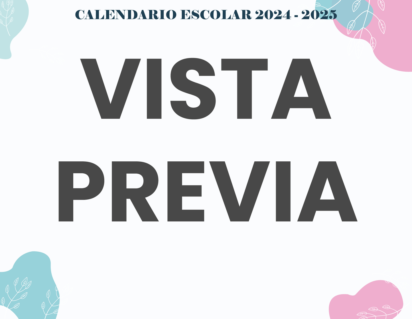 Agenda Flores SUPERVISOR Primaria Ciclo Escolar 2024 - 2025