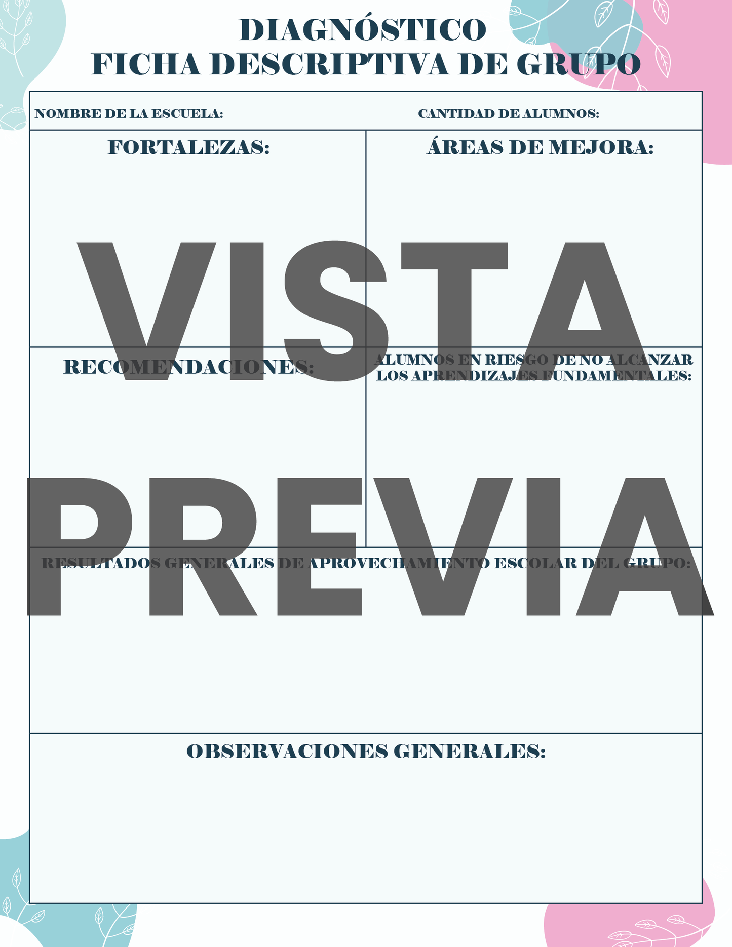 Agenda Flores SUPERVISOR Primaria Ciclo Escolar 2024 - 2025
