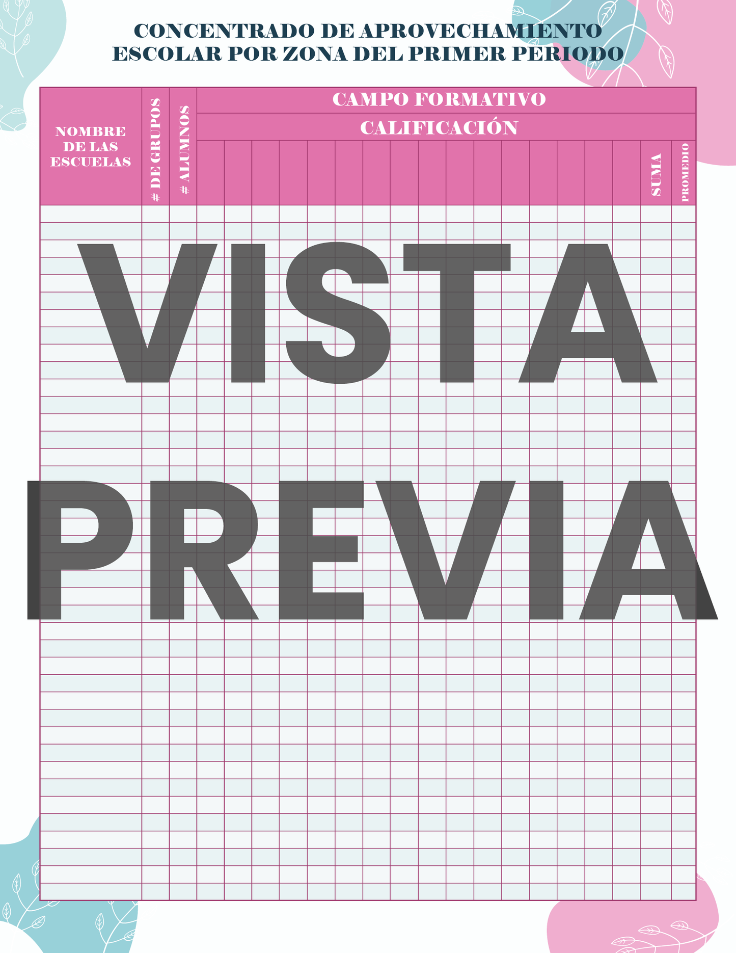 Agenda Flores SUPERVISOR Primaria Ciclo Escolar 2024 - 2025
