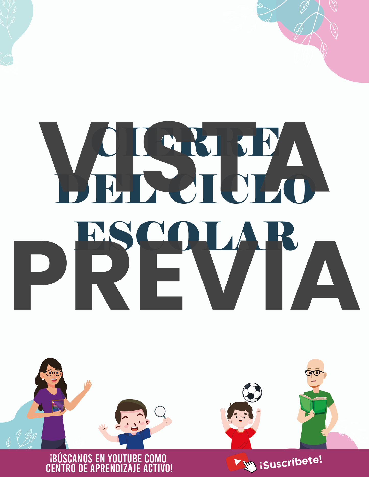 Agenda Flores SUPERVISOR Primaria Ciclo Escolar 2024 - 2025