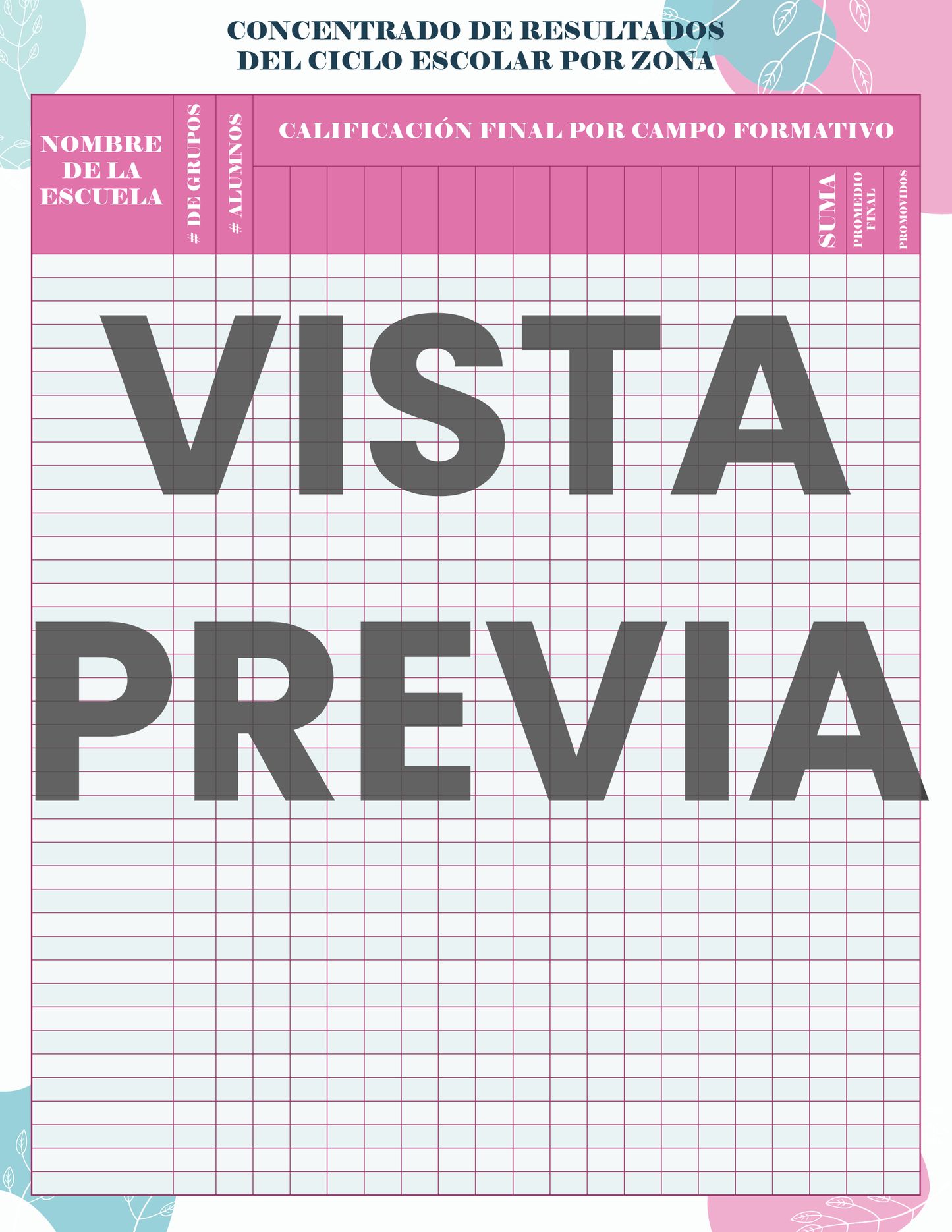 Agenda Flores SUPERVISOR Primaria Ciclo Escolar 2024 - 2025