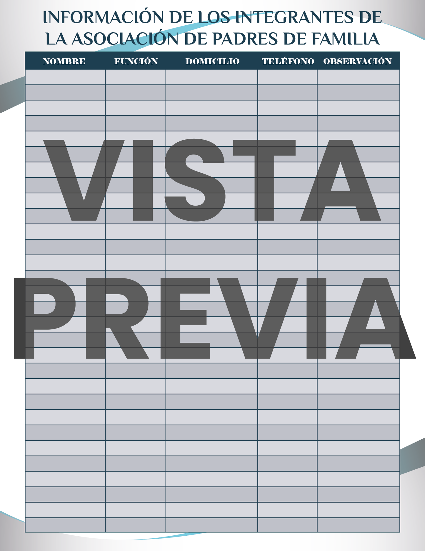 Agenda Formal DIRECTOR Primaria Ciclo Escolar 2024 - 2025