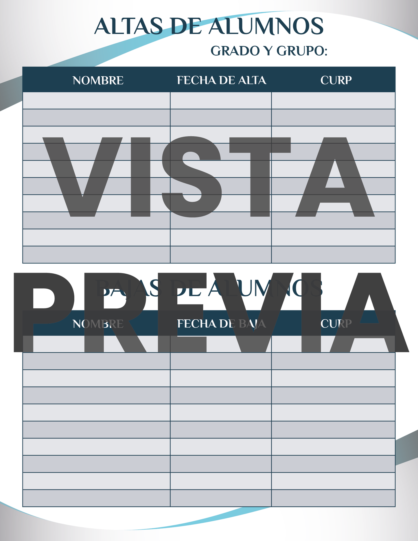 Agenda Formal DIRECTOR Primaria Ciclo Escolar 2024 - 2025