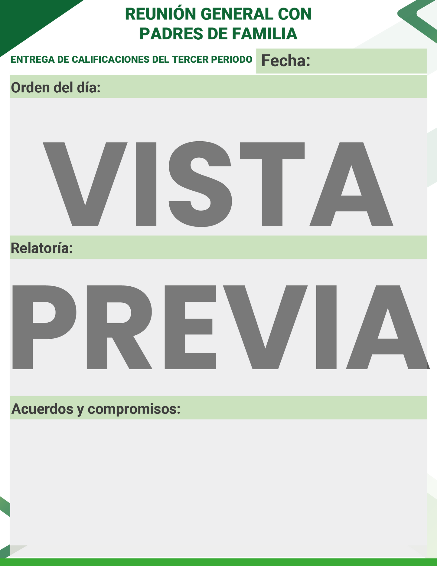 Mi Agenda Formal MAESTRO Primaria Ciclo Escolar 2024 - 2025 en PDF