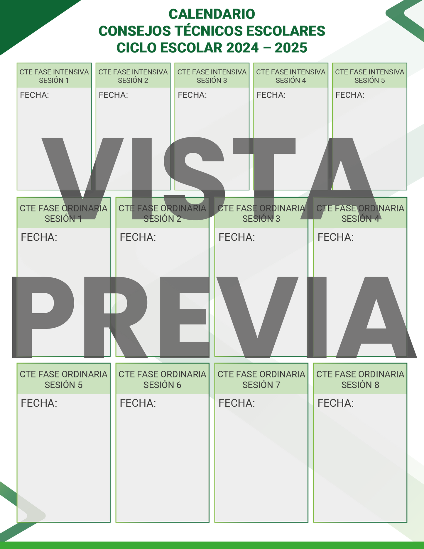 Mi Agenda Formal MAESTRO Primaria Ciclo Escolar 2024 - 2025 en PDF