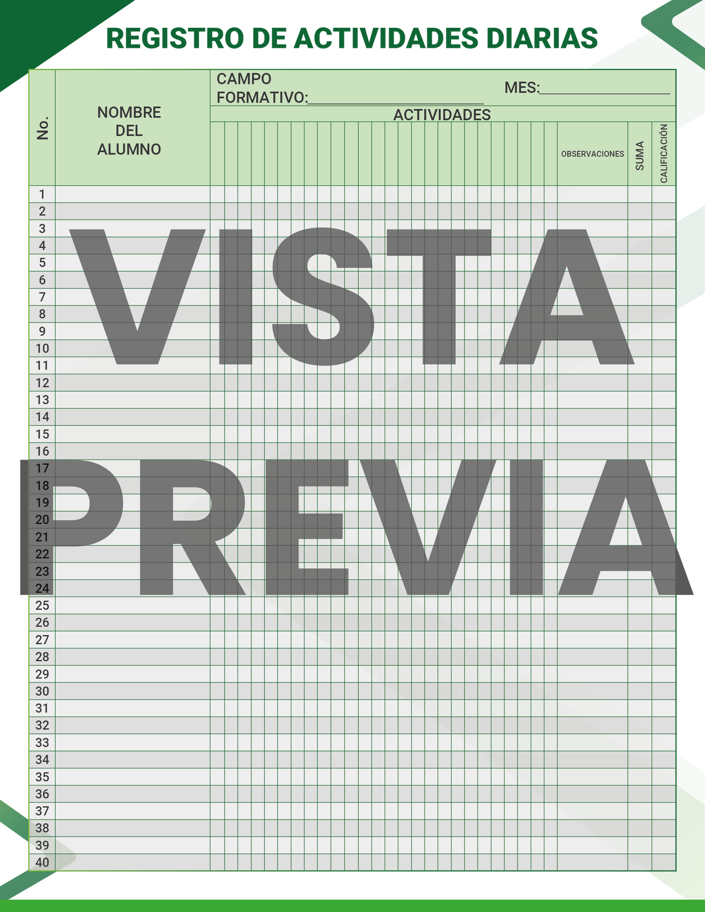 Mi Agenda Formal MAESTRO Primaria Ciclo Escolar 2024 - 2025 en PDF