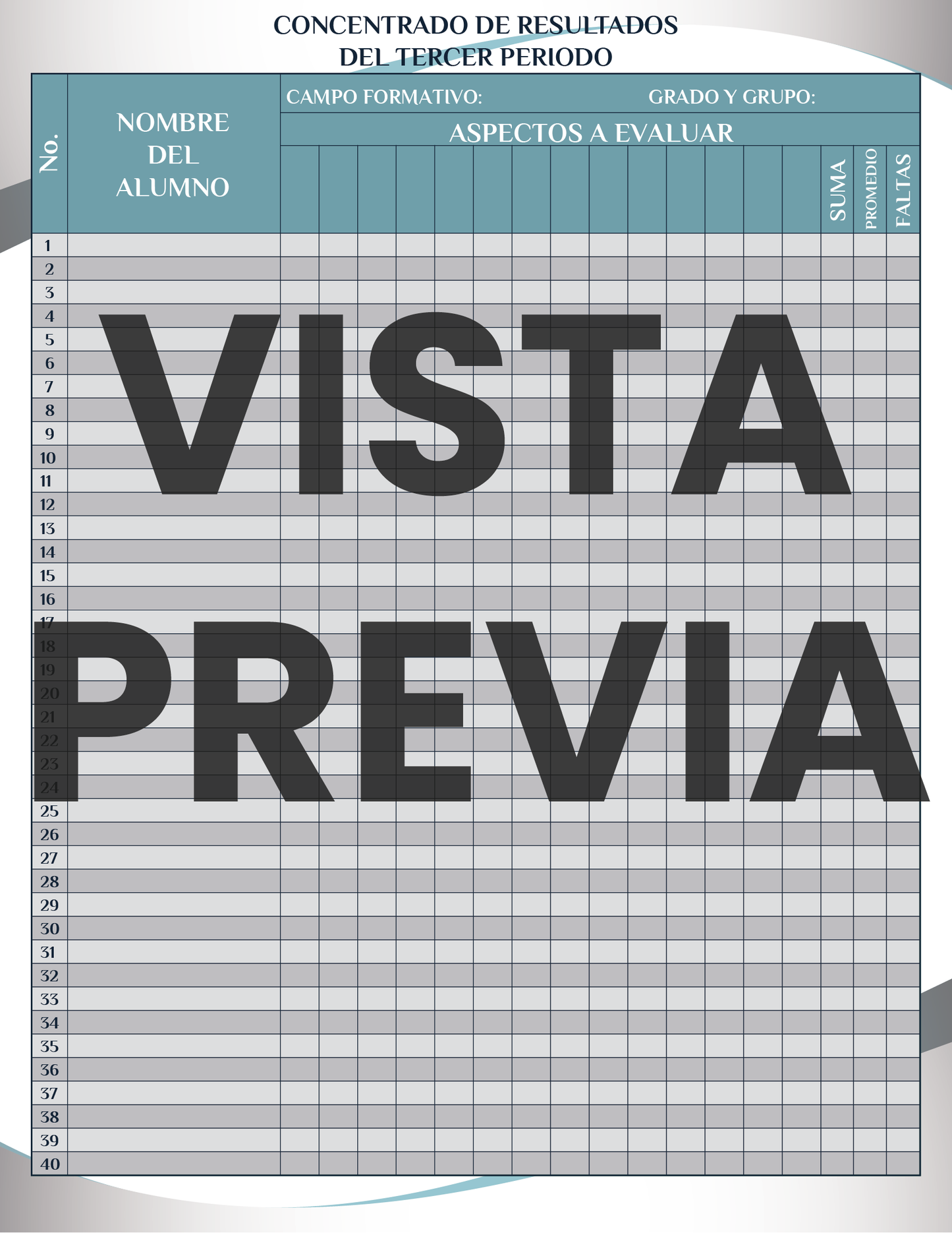 Agenda Formal MAESTRO Secundaria Ciclo Escolar 2024 - 2025