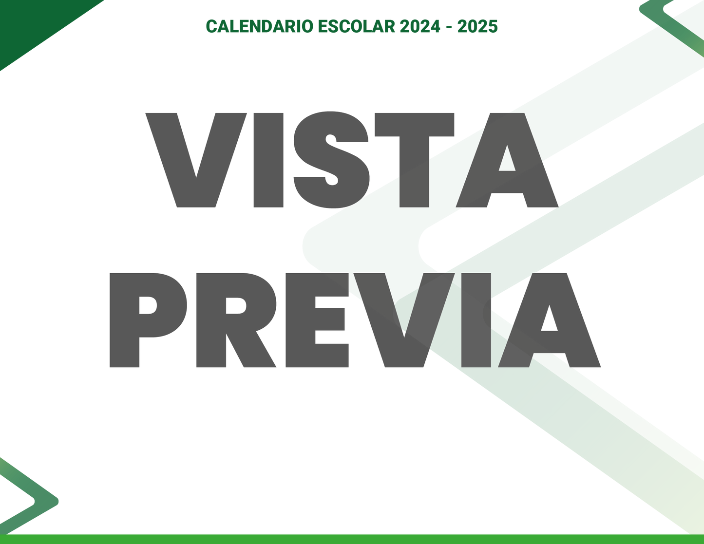 Mi Agenda Formal SUPERVISOR Preescolar Ciclo Escolar 2024 - 2025 en PDF