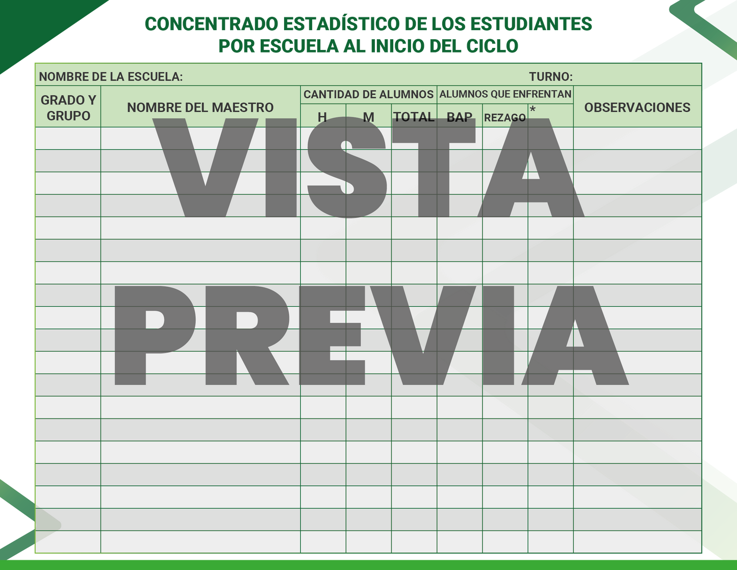 Mi Agenda Formal SUPERVISOR Preescolar Ciclo Escolar 2024 - 2025 en PDF