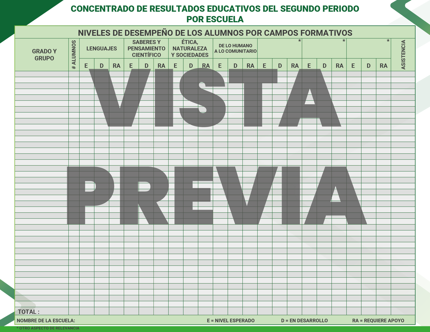 Mi Agenda Formal SUPERVISOR Preescolar Ciclo Escolar 2024 - 2025 en PDF
