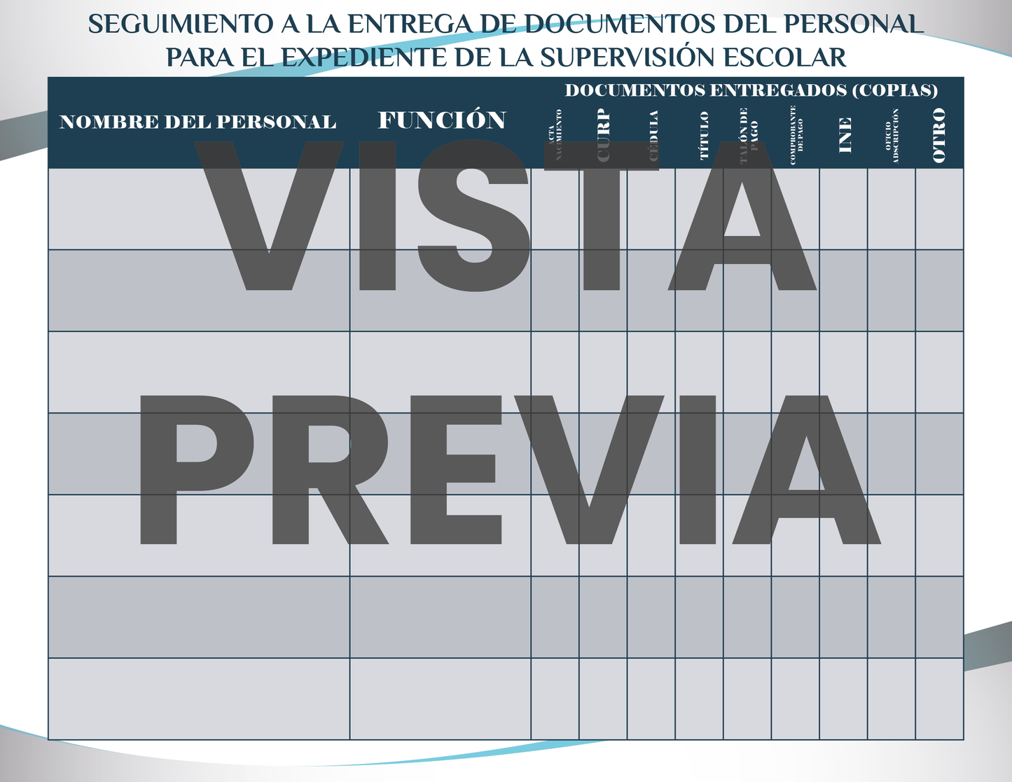 Agenda Formal SUPERVISOR Primaria Ciclo Escolar 2024 - 2025
