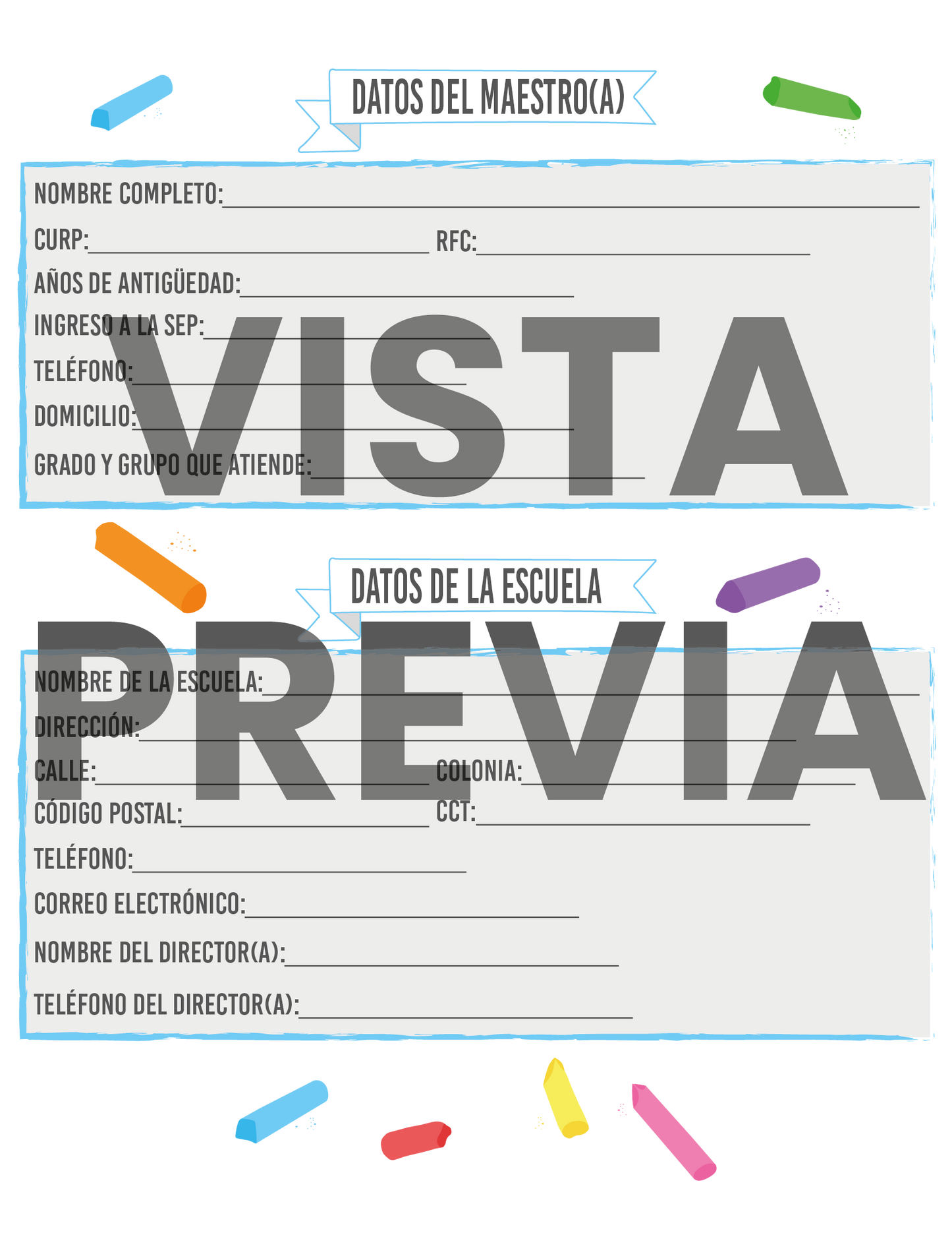 Agenda Gises MAESTRO Preescolar Ciclo Escolar 2024 - 2025 en PDF