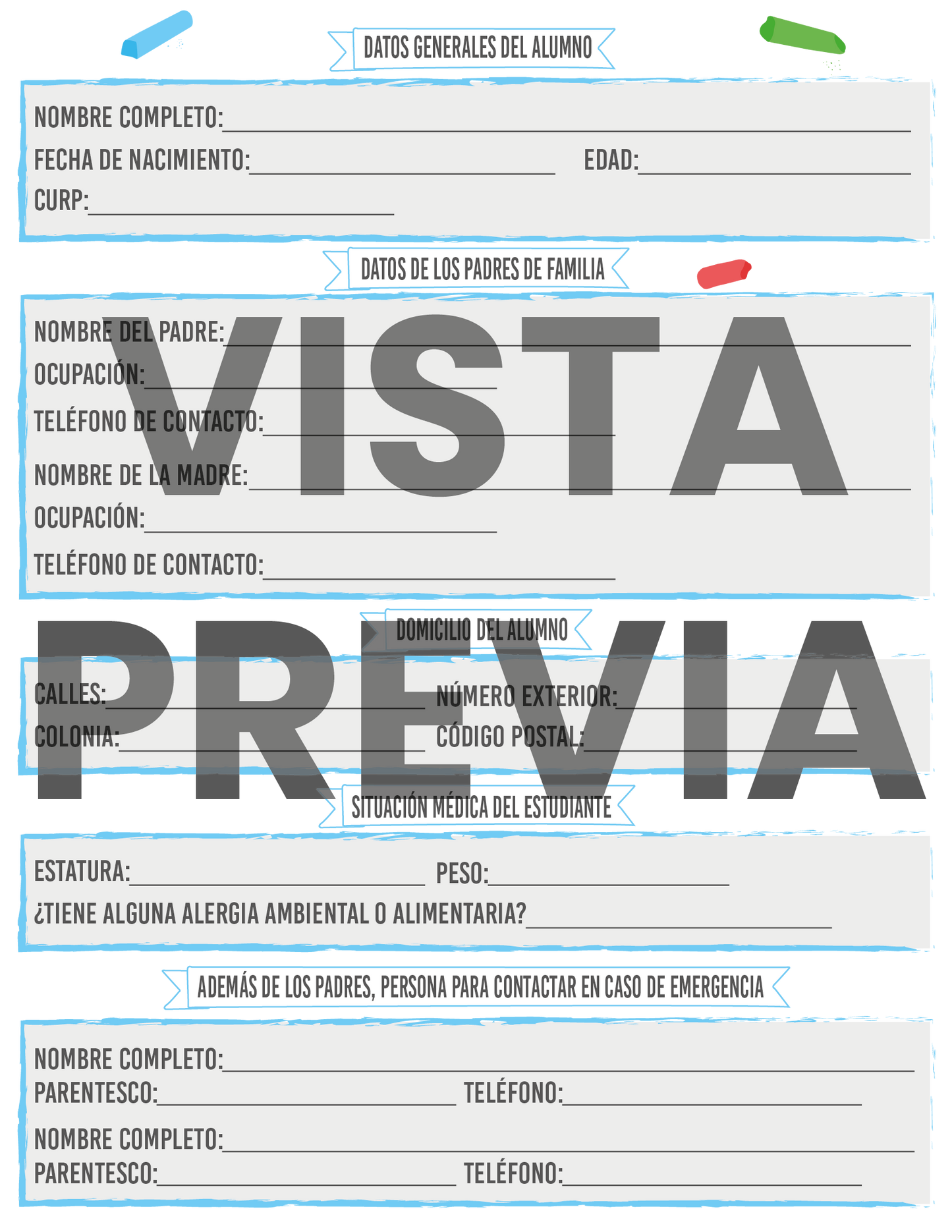 Agenda Gises MAESTRO Preescolar Ciclo Escolar 2024 - 2025 en PDF