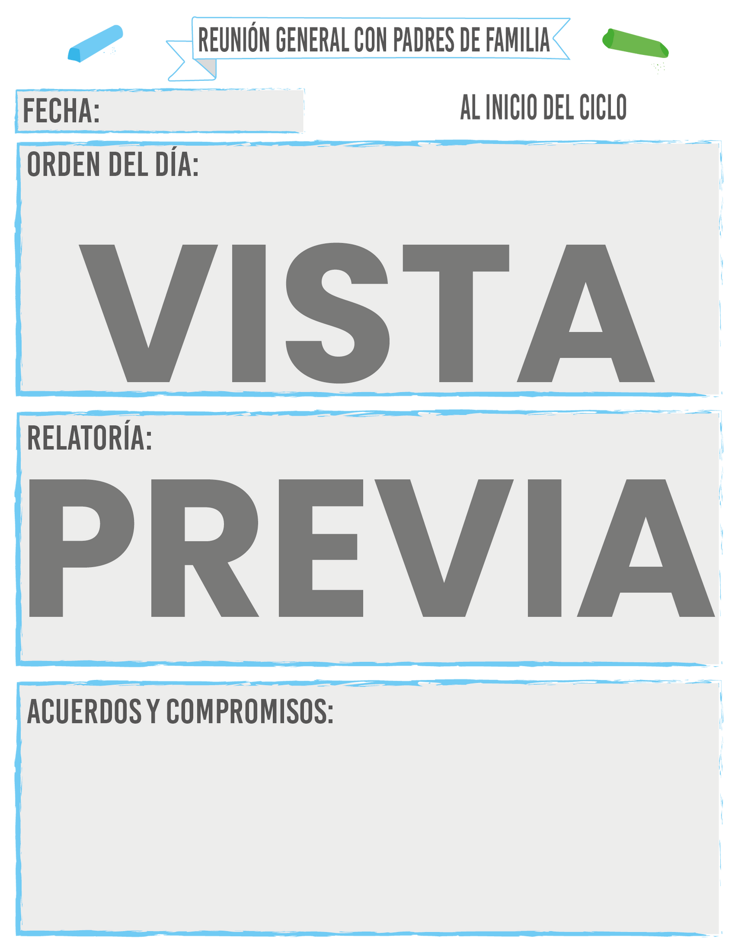 Agenda Gises MAESTRO Preescolar Ciclo Escolar 2024 - 2025 en PDF